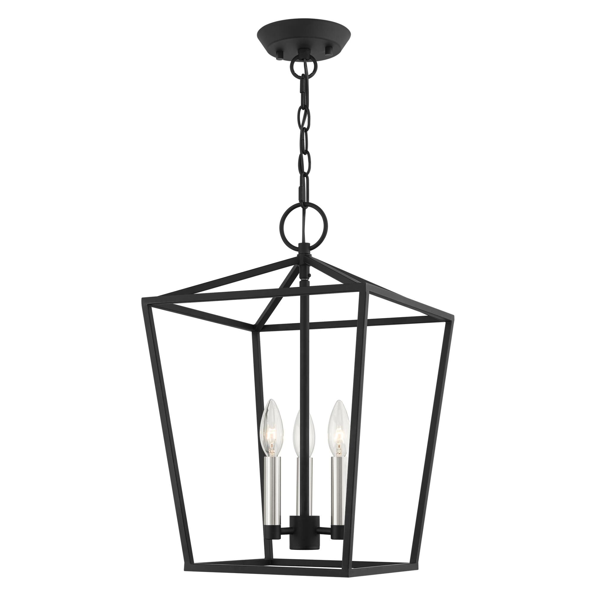 Devone 12 Inch Cage Pendant by Livex Lighting