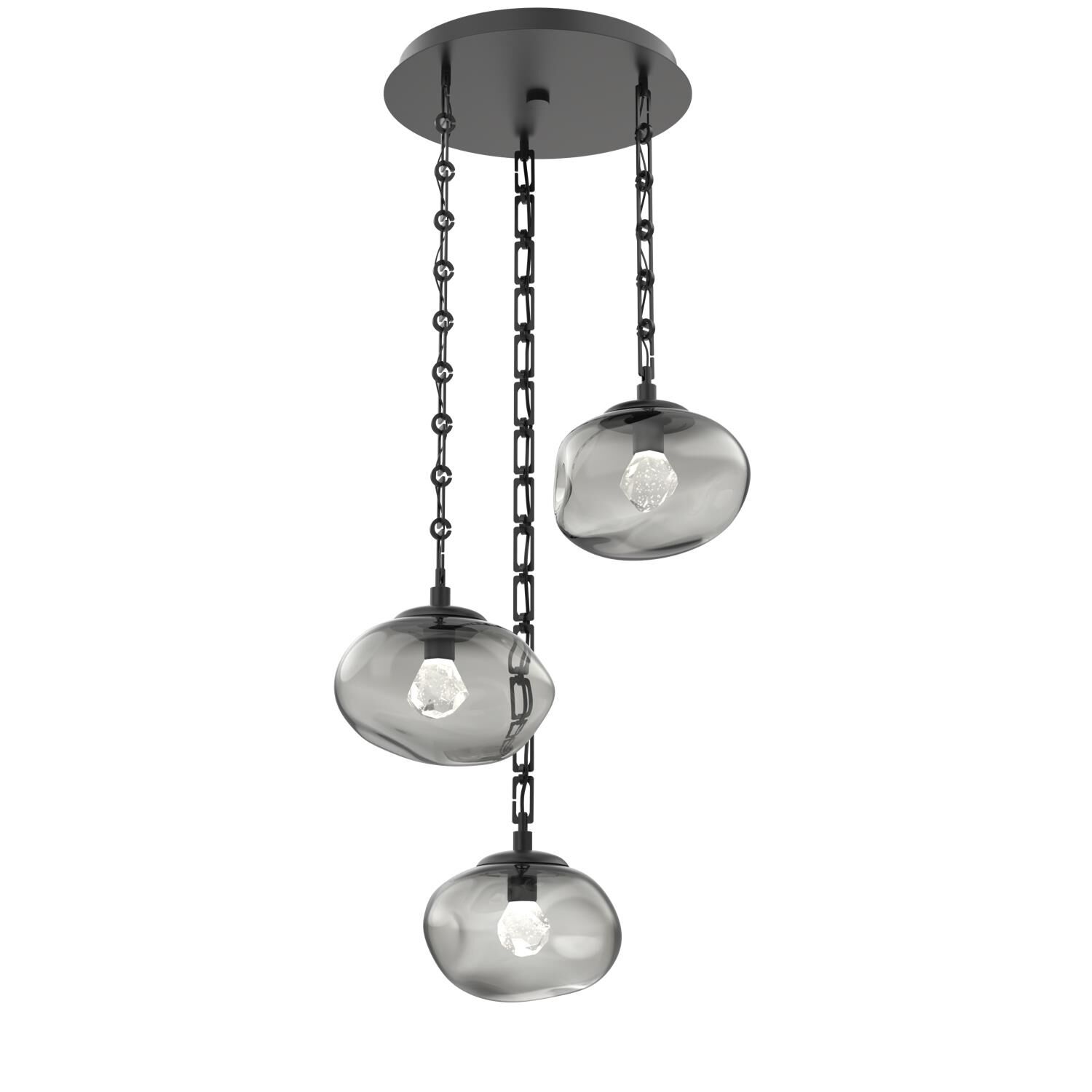 Levi Wilson Nova Led 22 Inch Multi Light Pendant by Hammerton Studio