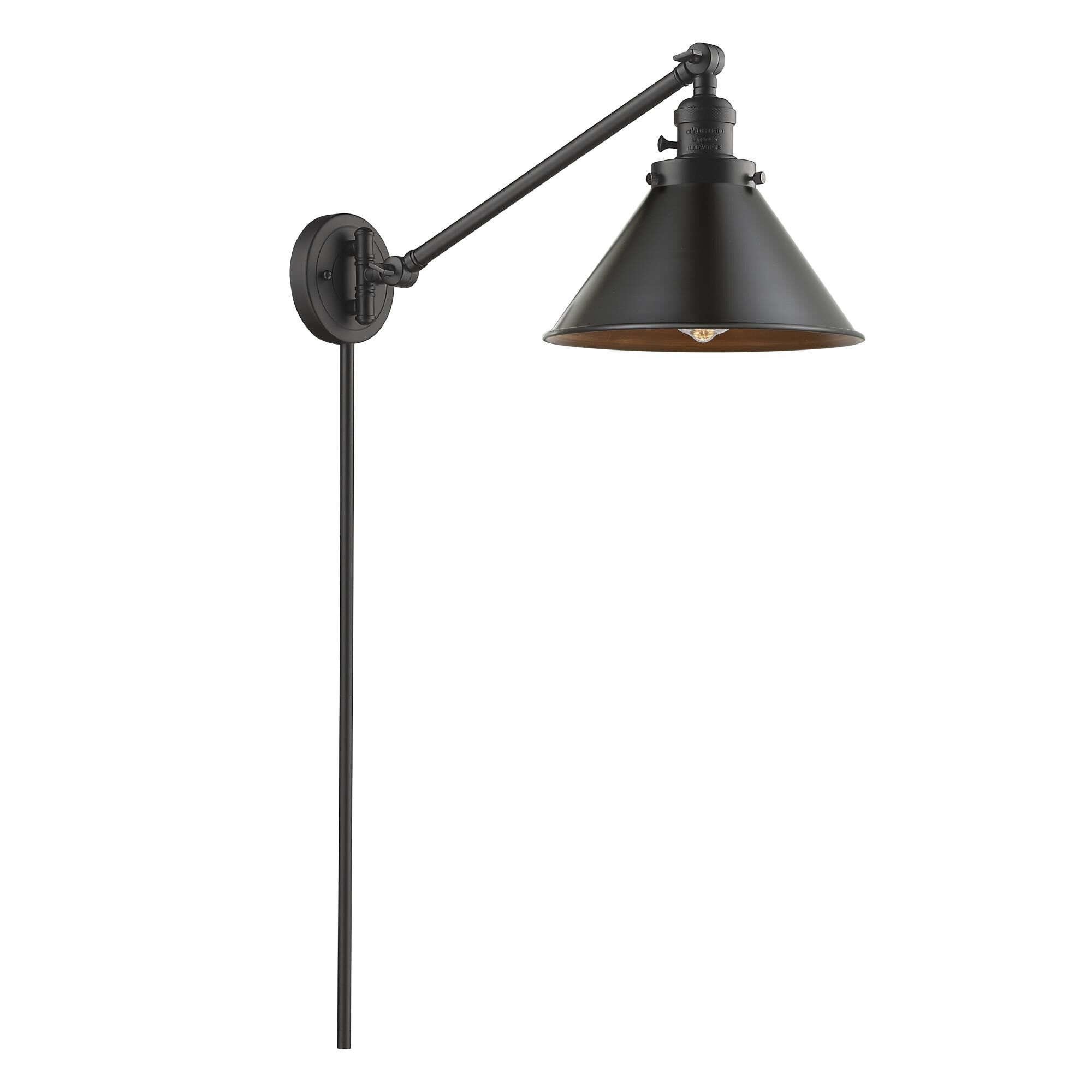 Shown in Oil Rubbed Bronze finish and Oil Rubbed Bronze shade