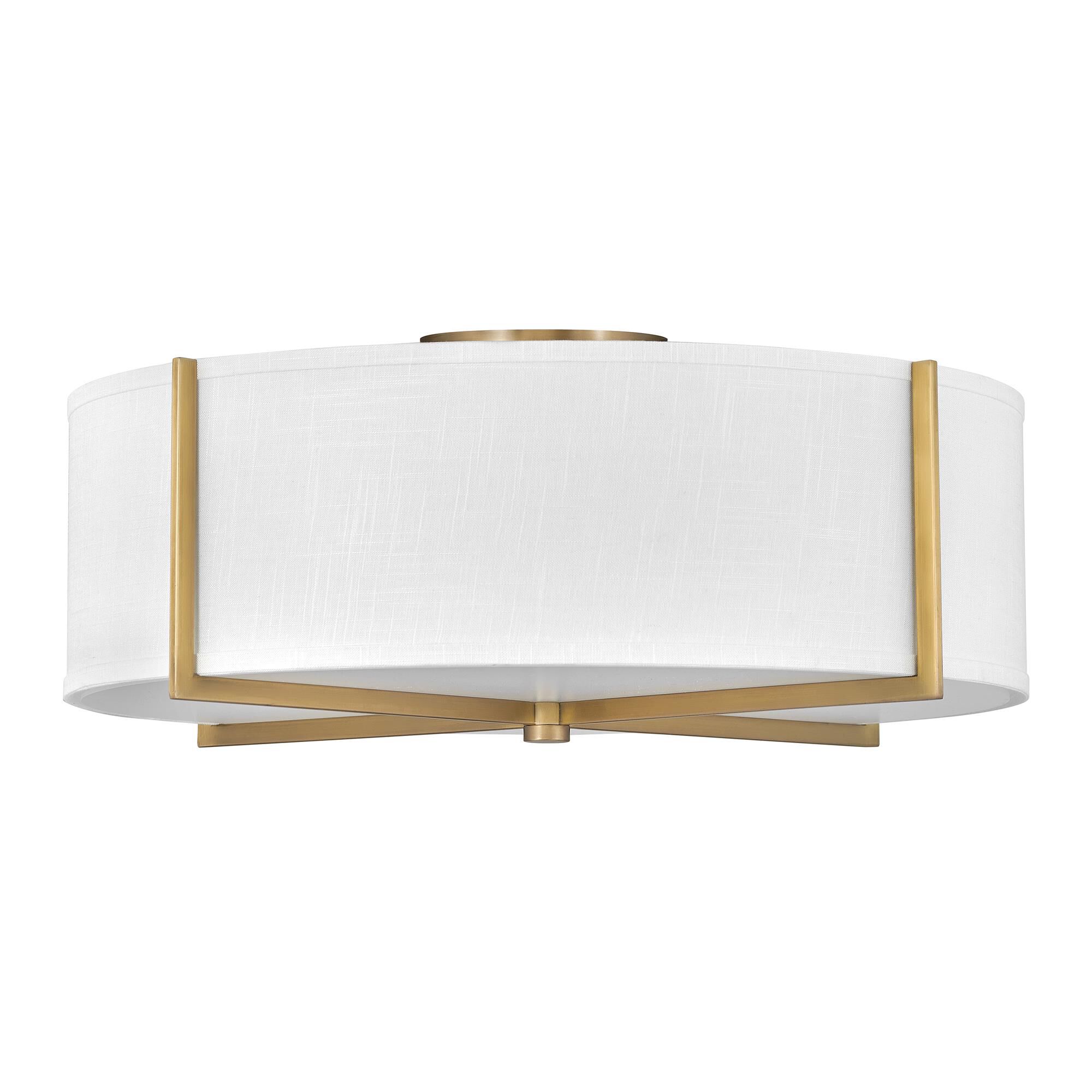 Axis 26 Inch 4 Light Semi Flush Mount,
