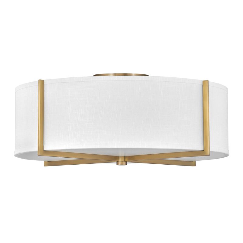 Axis 26 Inch 4 Light Semi Flush Mount by Hinkley