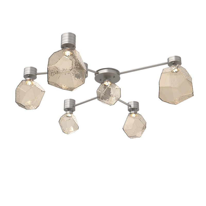 Levi Wilson Gem 38 Inch Semi Flush Mount by Hammerton Studio