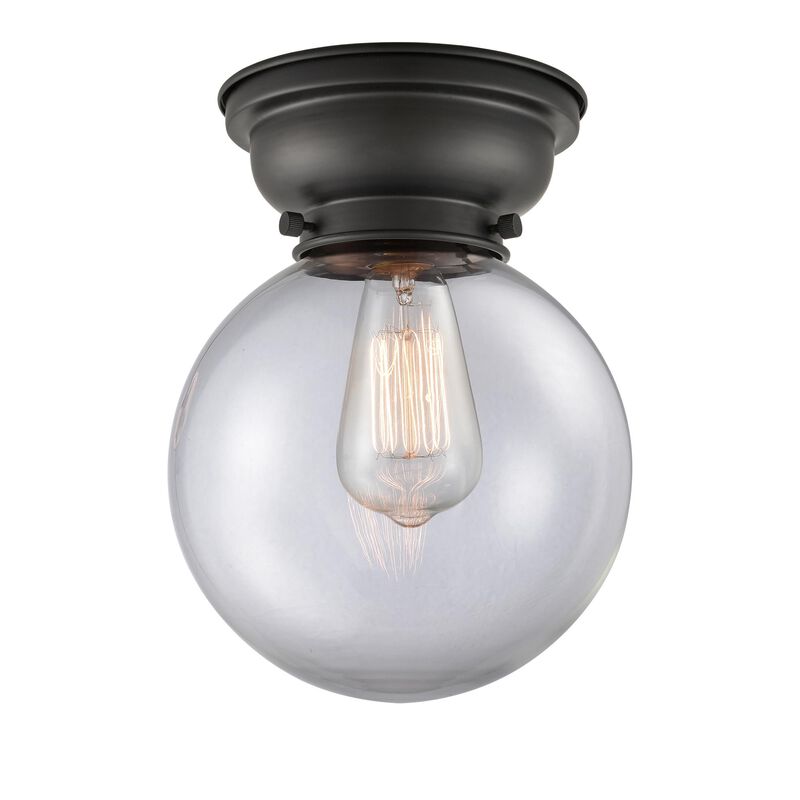 Bruno Marashlian Large Beacon 8 Inch 1 Light Flush Mount by Innovations Lighting