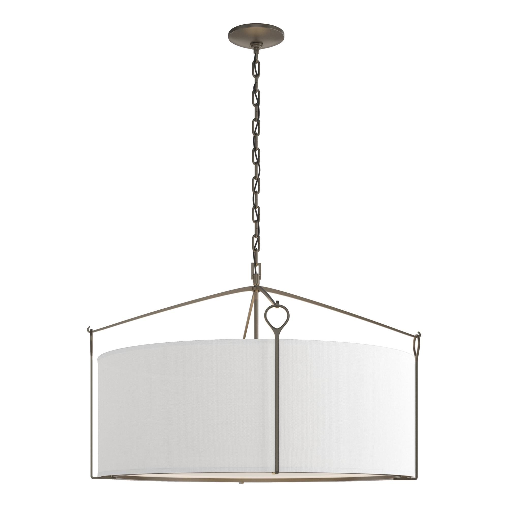 Shown in Dark Smoke finish and Natural Anna shade