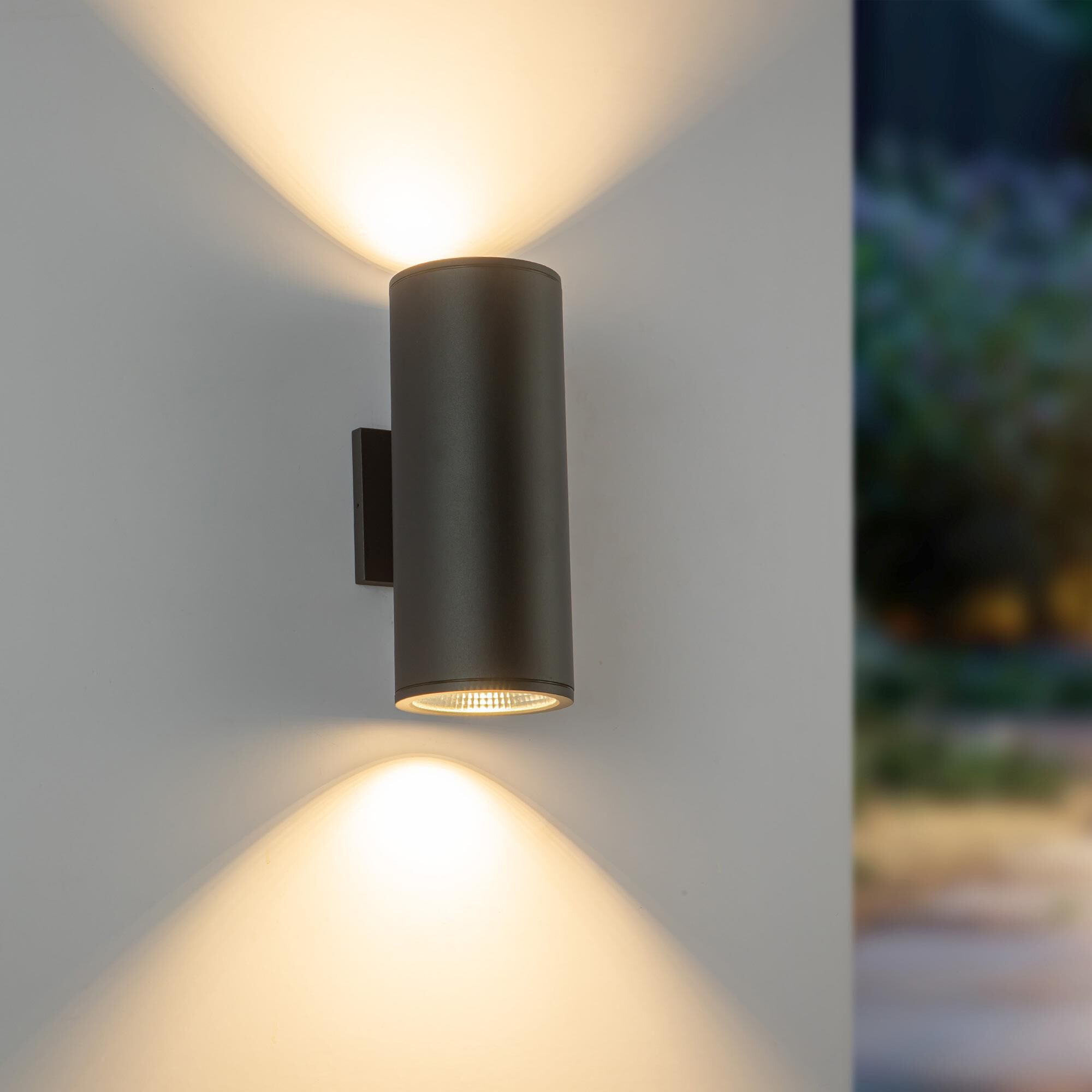Nordic 12 Inch Outdoor Wall Light by Kuzco Lighting