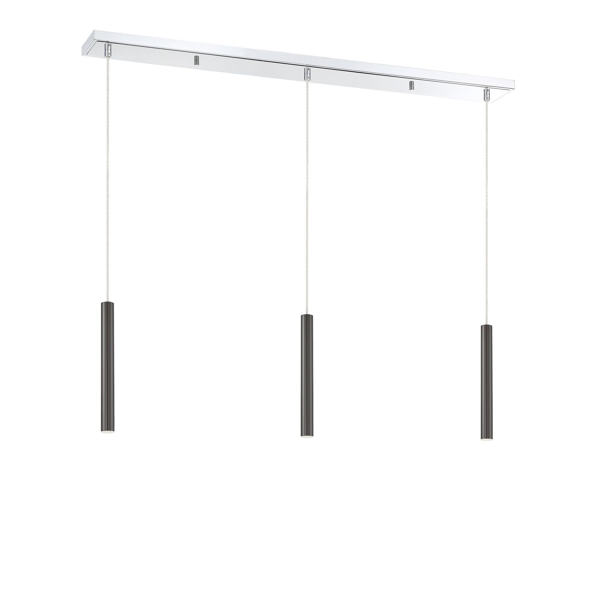 Forest 46 Inch 3 Light LED Linear Suspension Light by Z-Lite