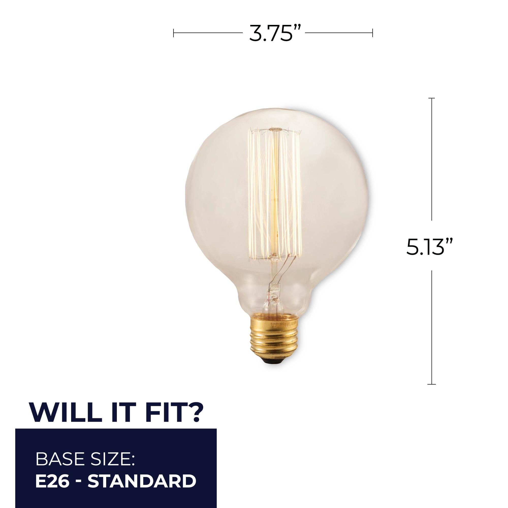 40 Watt 2200K G30 Incandescent Light Bulb by Bulbrite