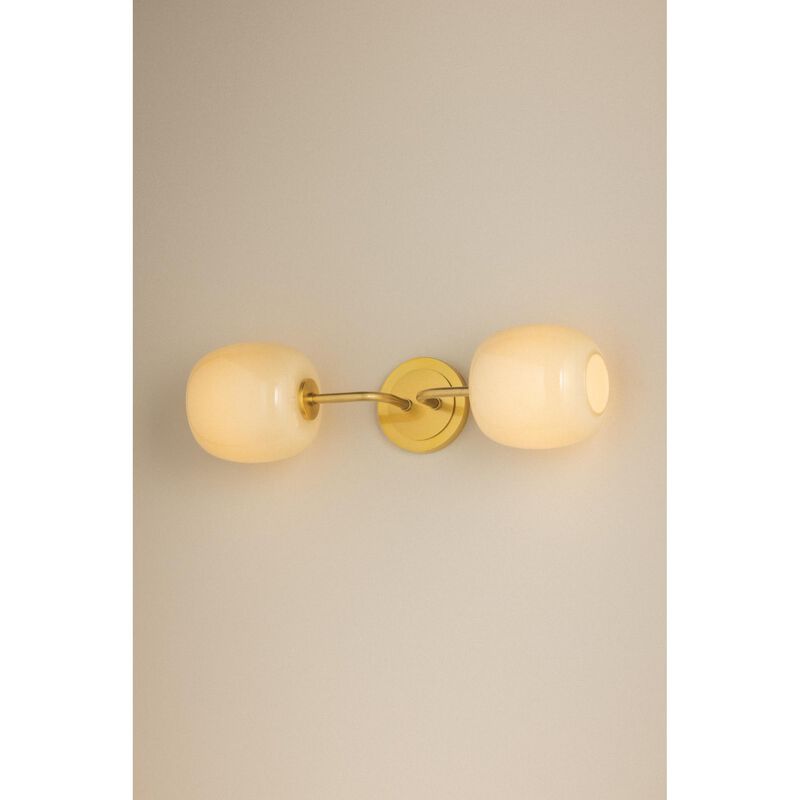 Lisette 7 Inch Bath Vanity Light by Mitzi