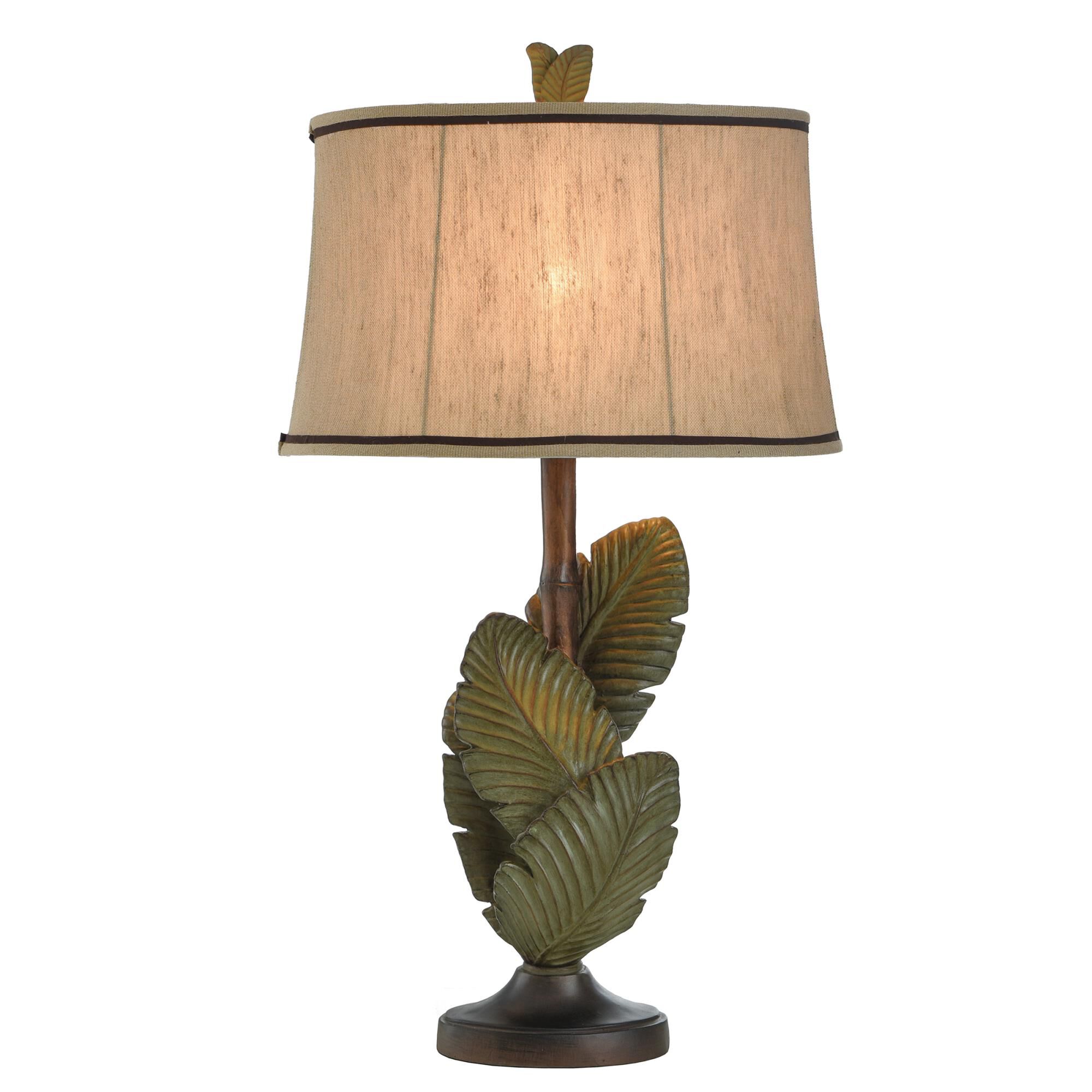 Shown in Wentworth Bronze And Gray finish and Beige Softback Fabric shade