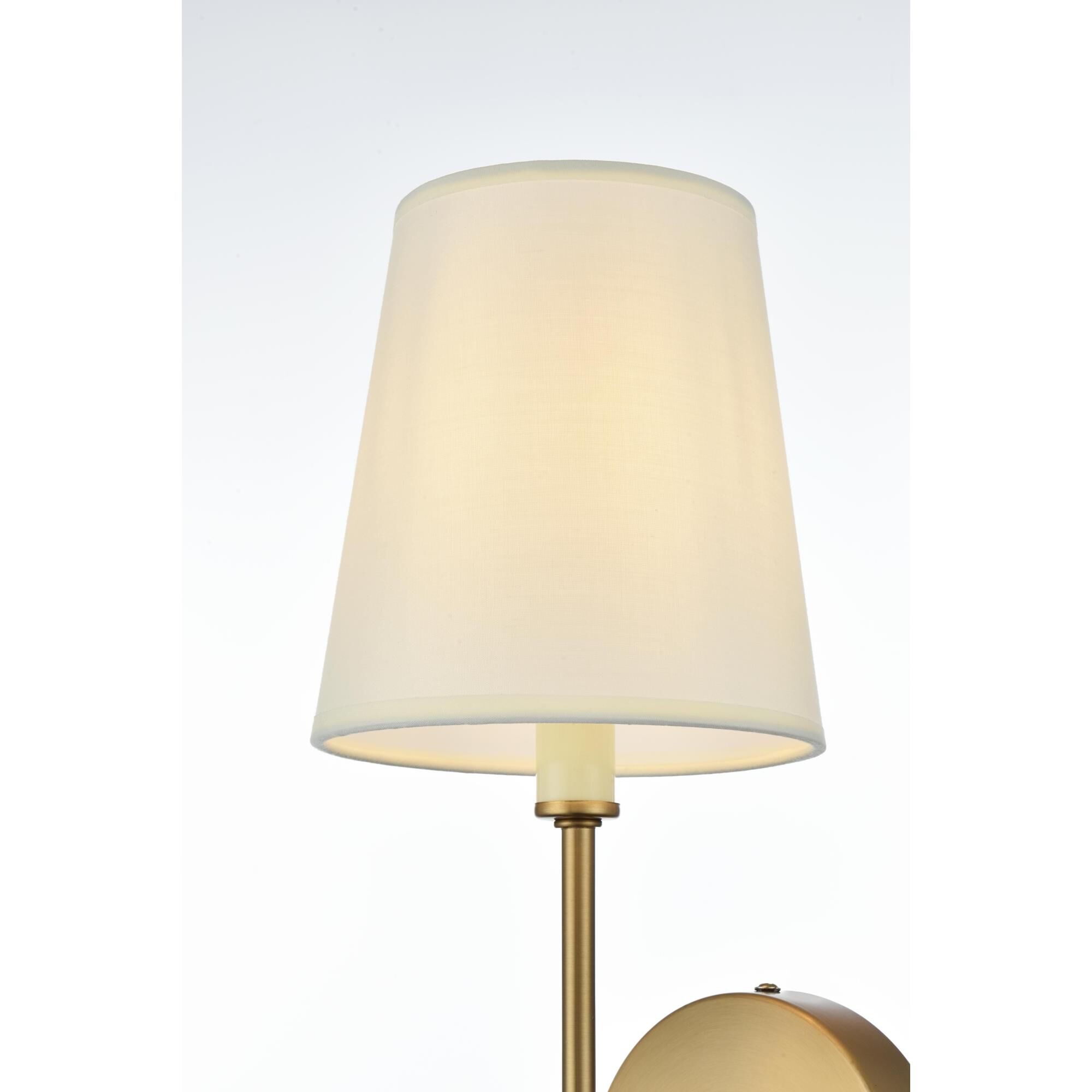 Shown in Satin Gold And White finish