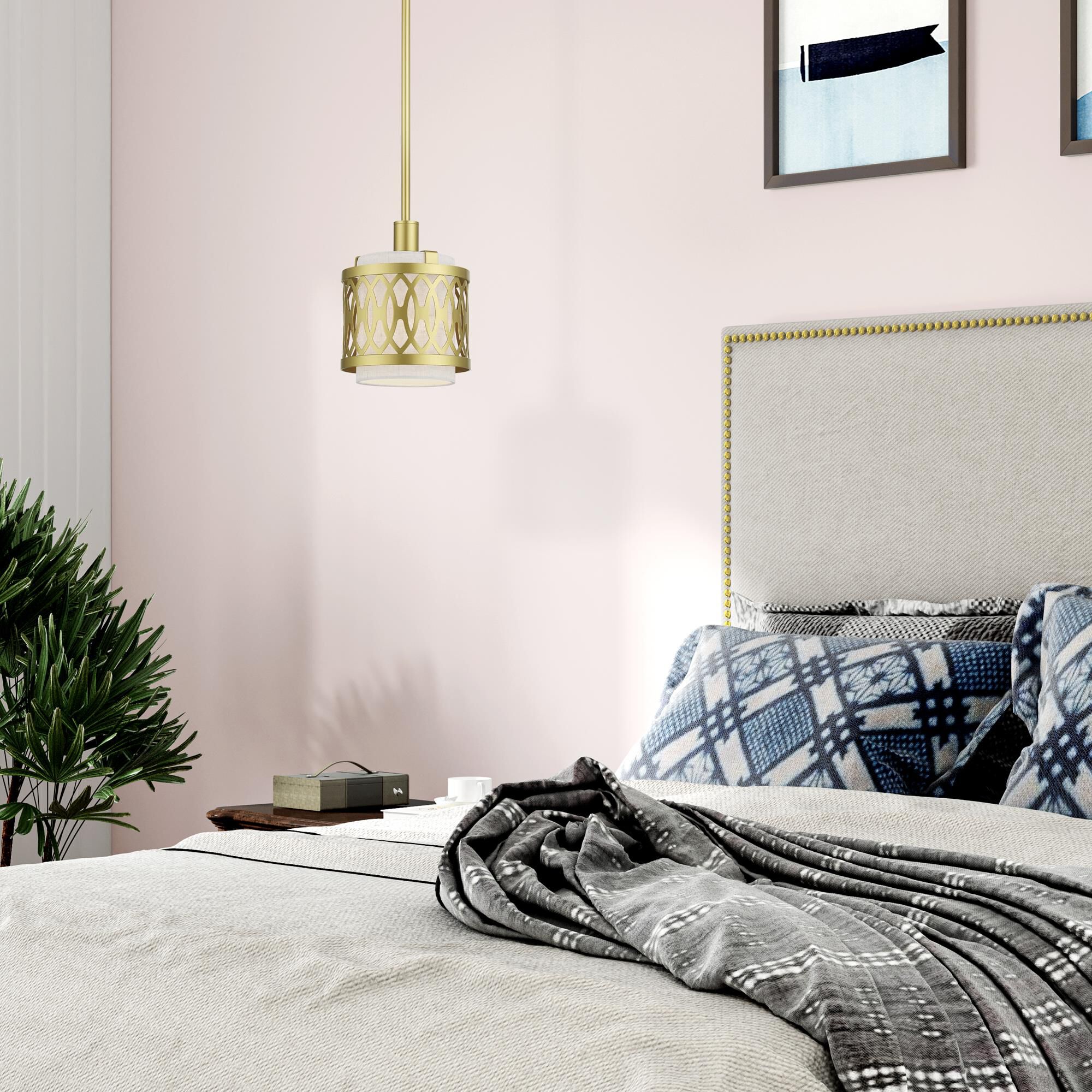 Vistaview 7 Inch Mini Pendant by Livex Lighting