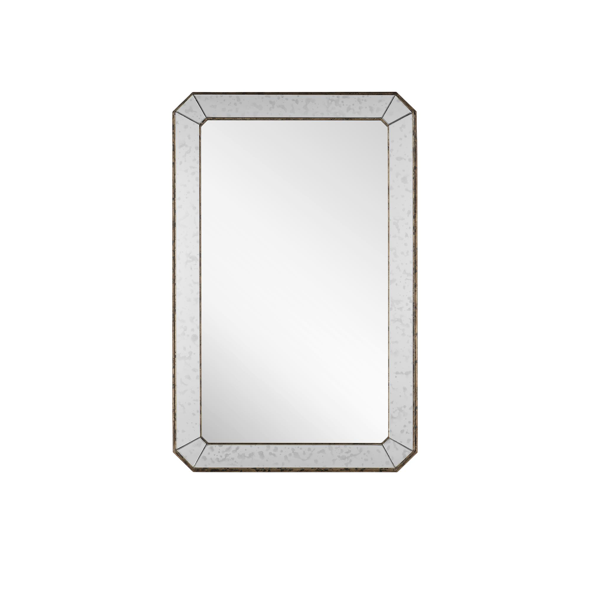Antiqued Medium Decorative Mirror,