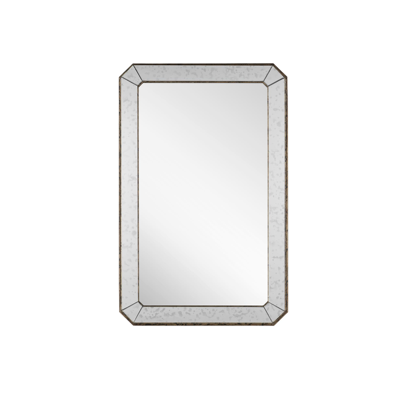 Antiqued Medium Decorative Mirror by Currey & Company
