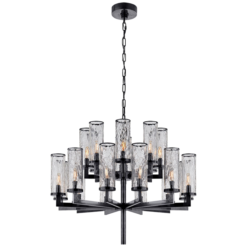 Kelly Wearstler Liaison 34 Inch 20 Light Chandelier by Visual Comfort Signature Collection