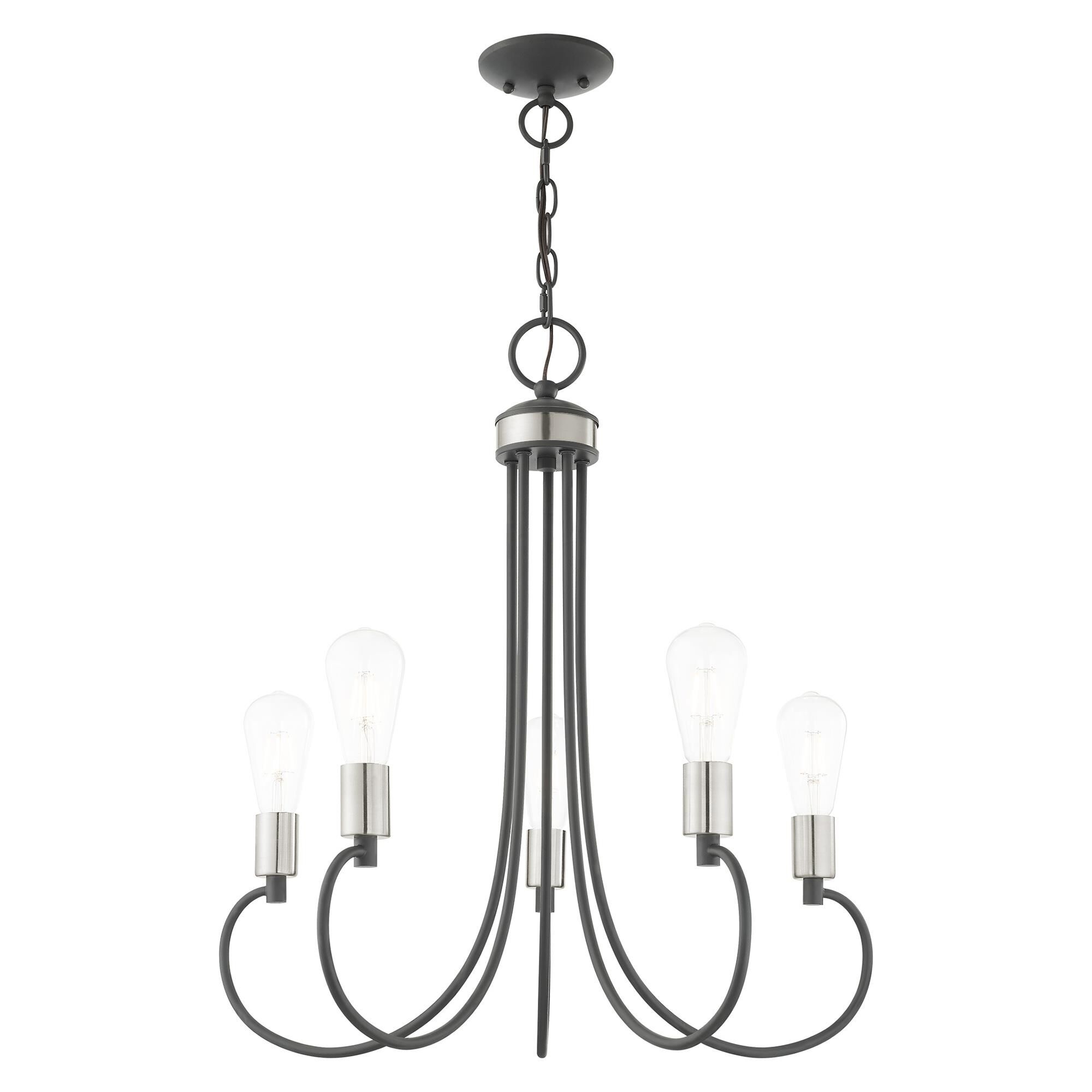 Bari 5 Light Chandelier by Livex Lighting