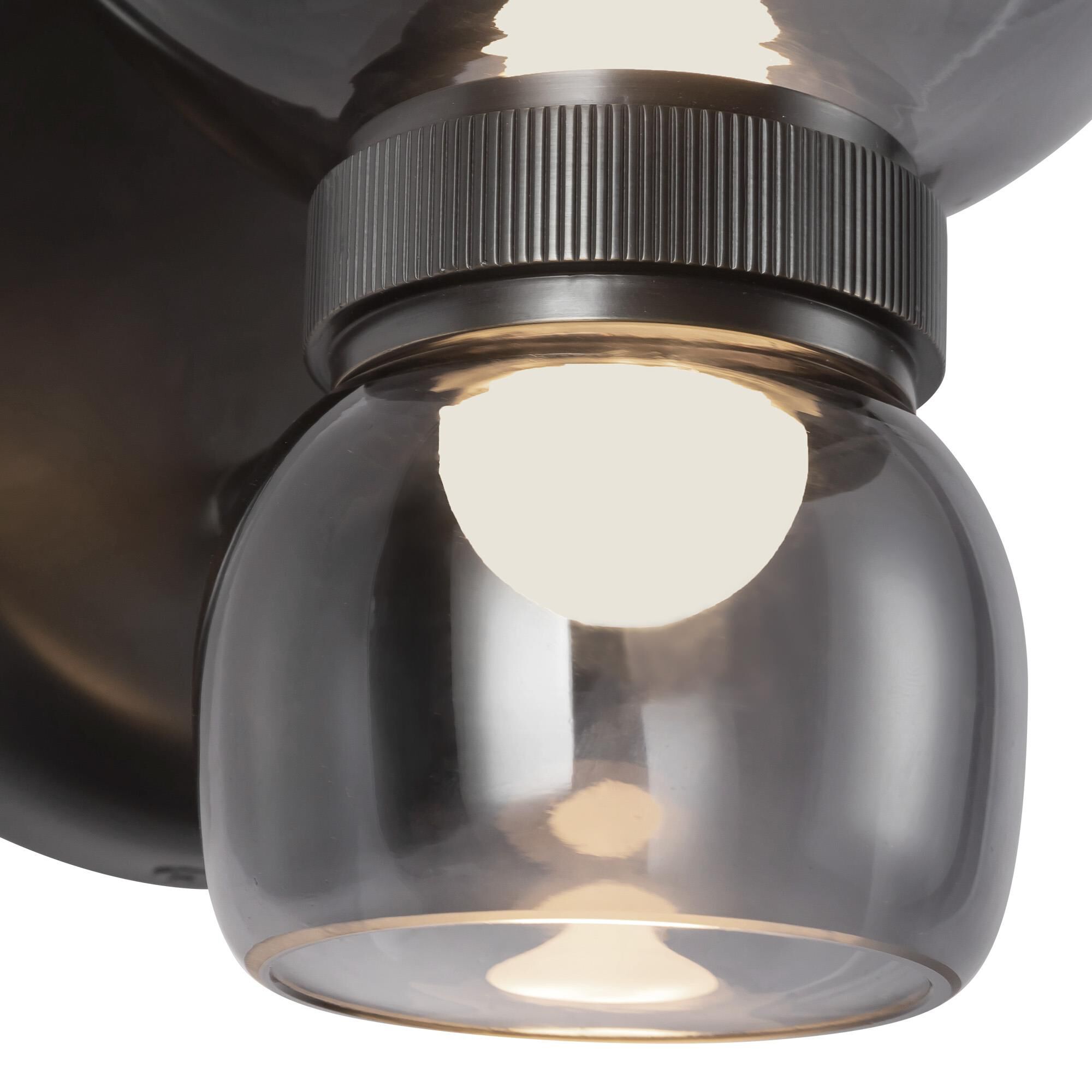 Shown in Urban Bronze finish and Smoked glass