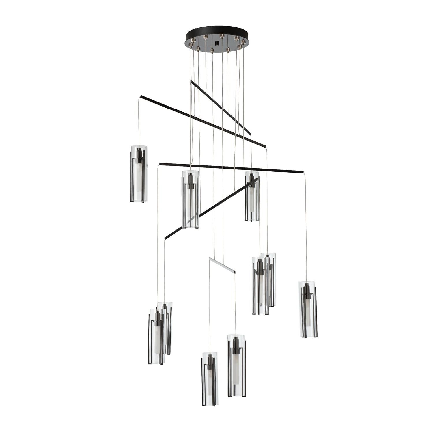 Exos 35 Inch Multi Light Pendant by Hubbardton Forge