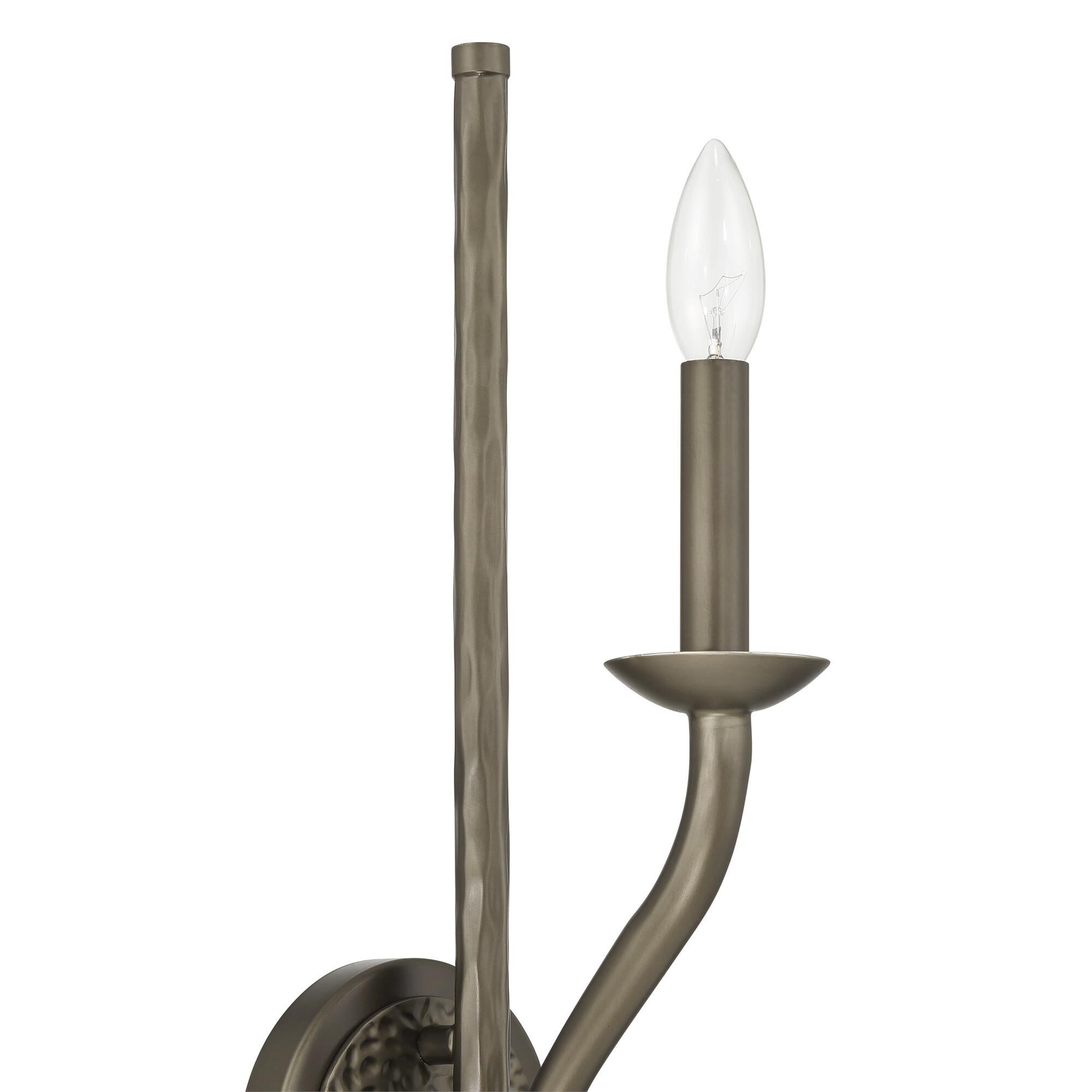 Shown in Forged Bronze finish and Natural shade