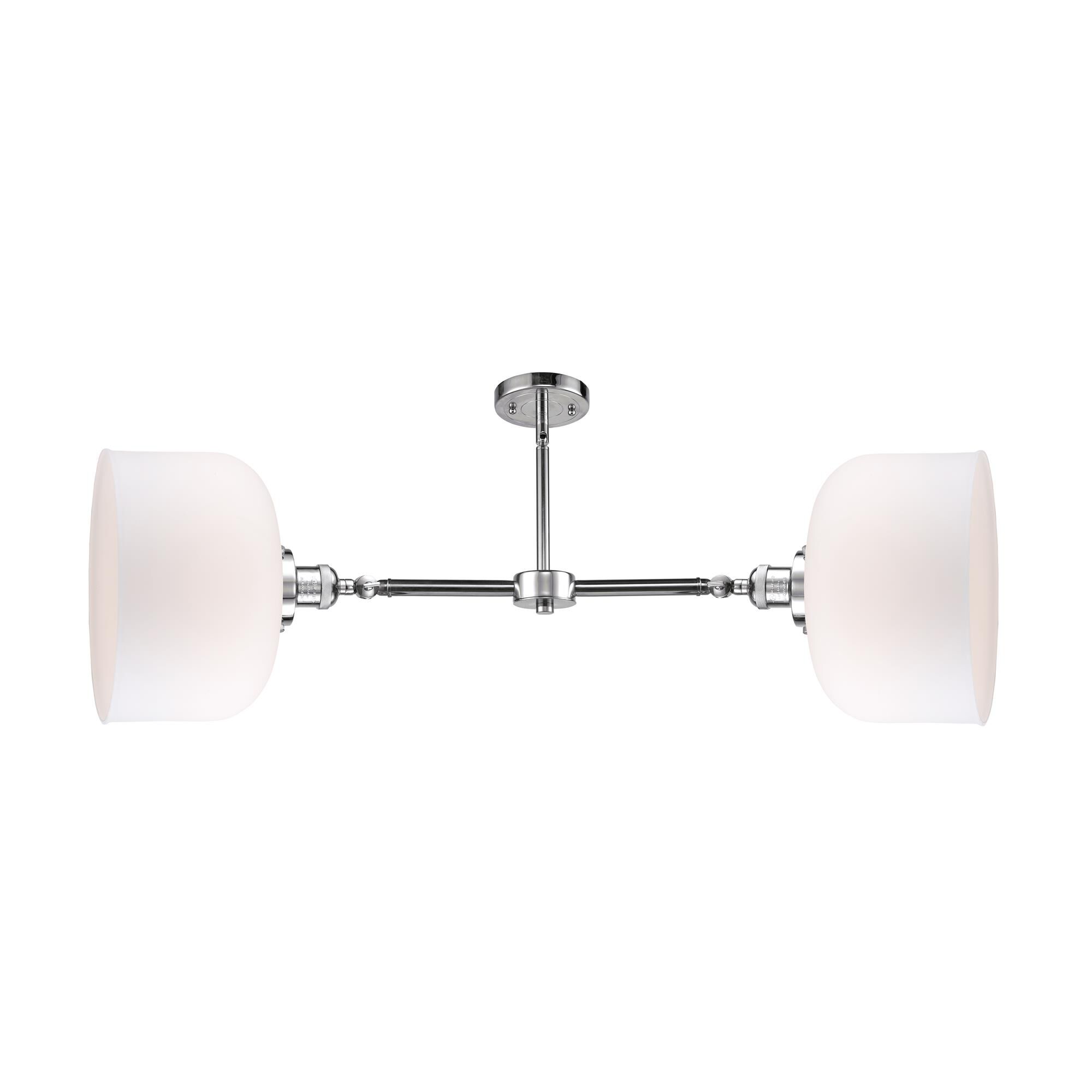 Bruno Marashlian X-Large Bell 21 Inch 2 Light Mini Chandelier by Innovations Lighting