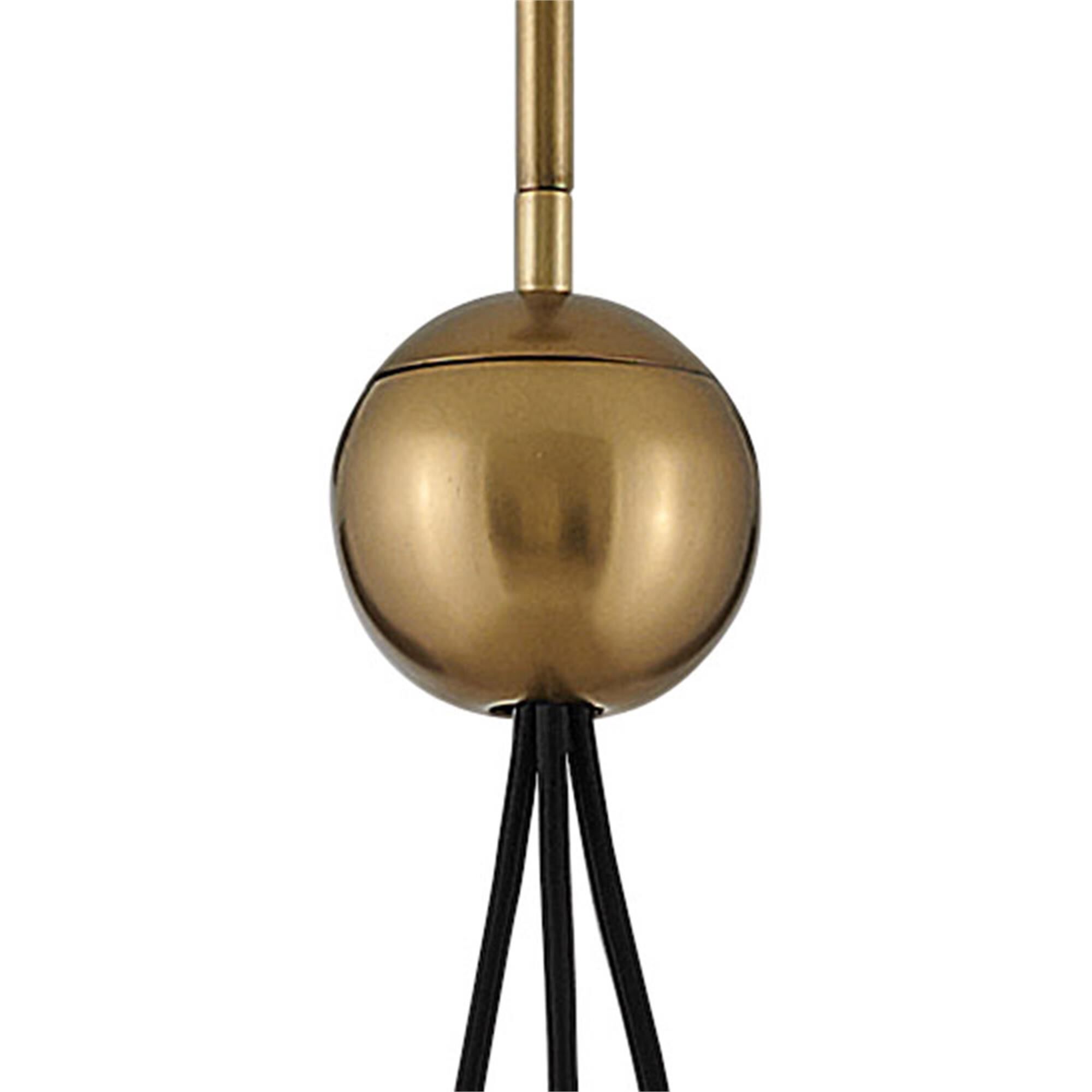 Lisa McDennon Skye 18 Inch 3 Light Multi Light Pendant,