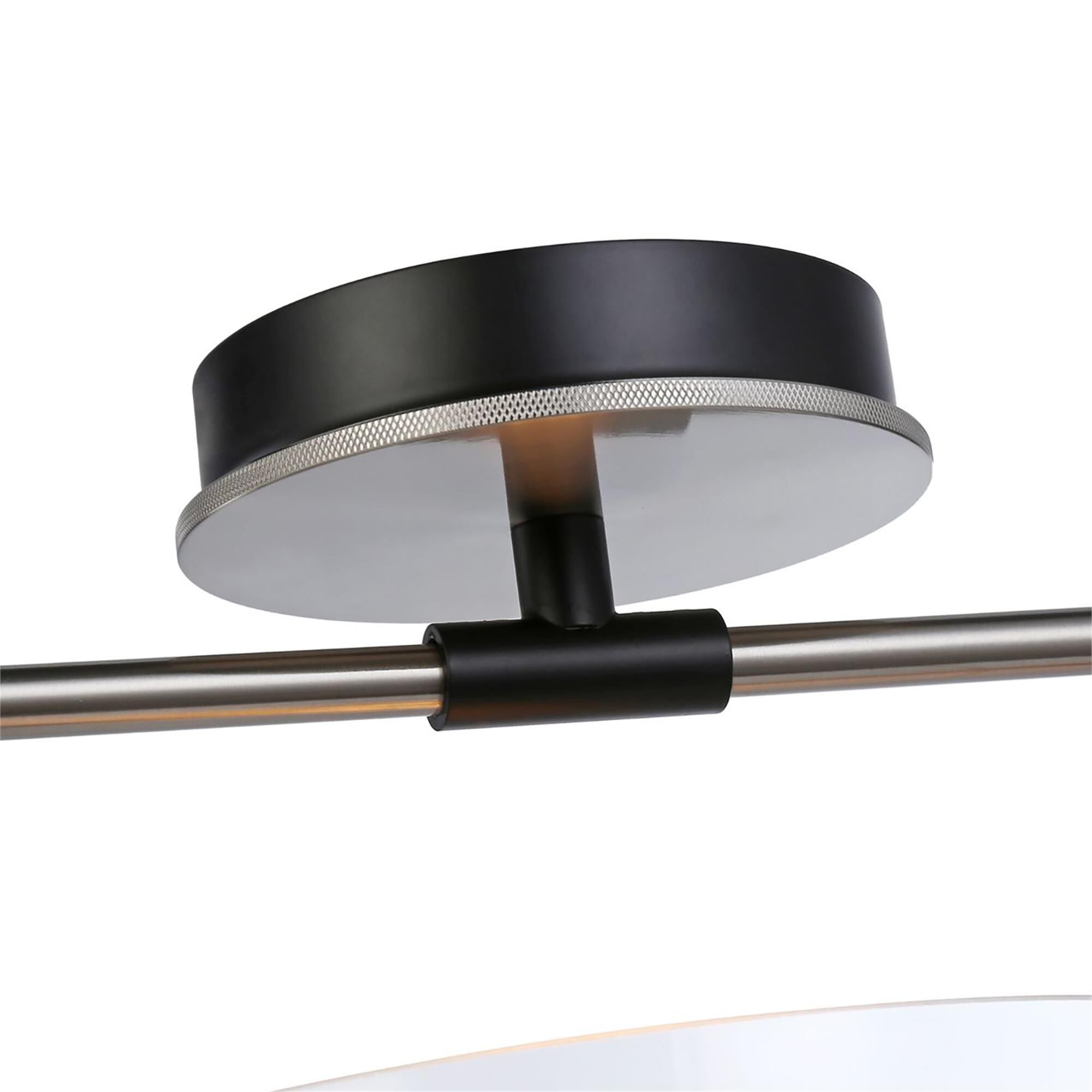 Kevin Kraemer Cheshire 12 Inch 1 Light Semi Flush Mount,