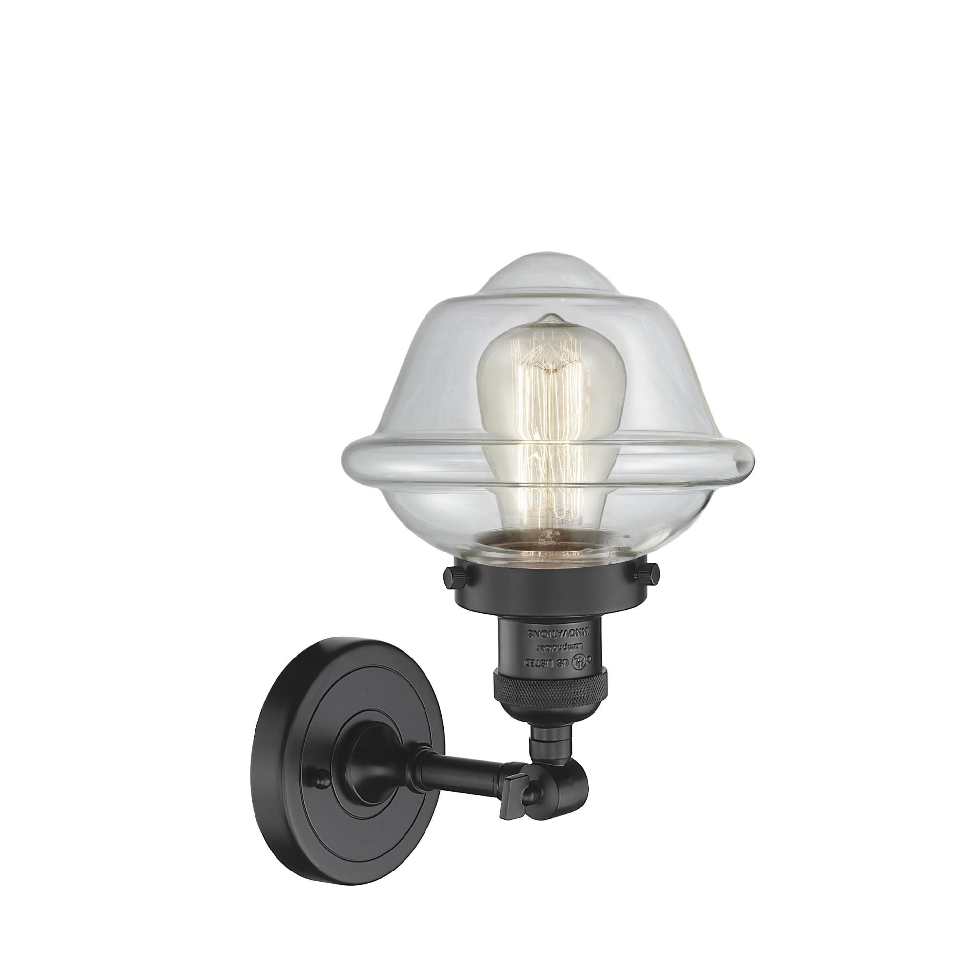 Bruno Marashlian Small Oxford 7 Inch 1 Light Semi Flush Mount by Innovations Lighting