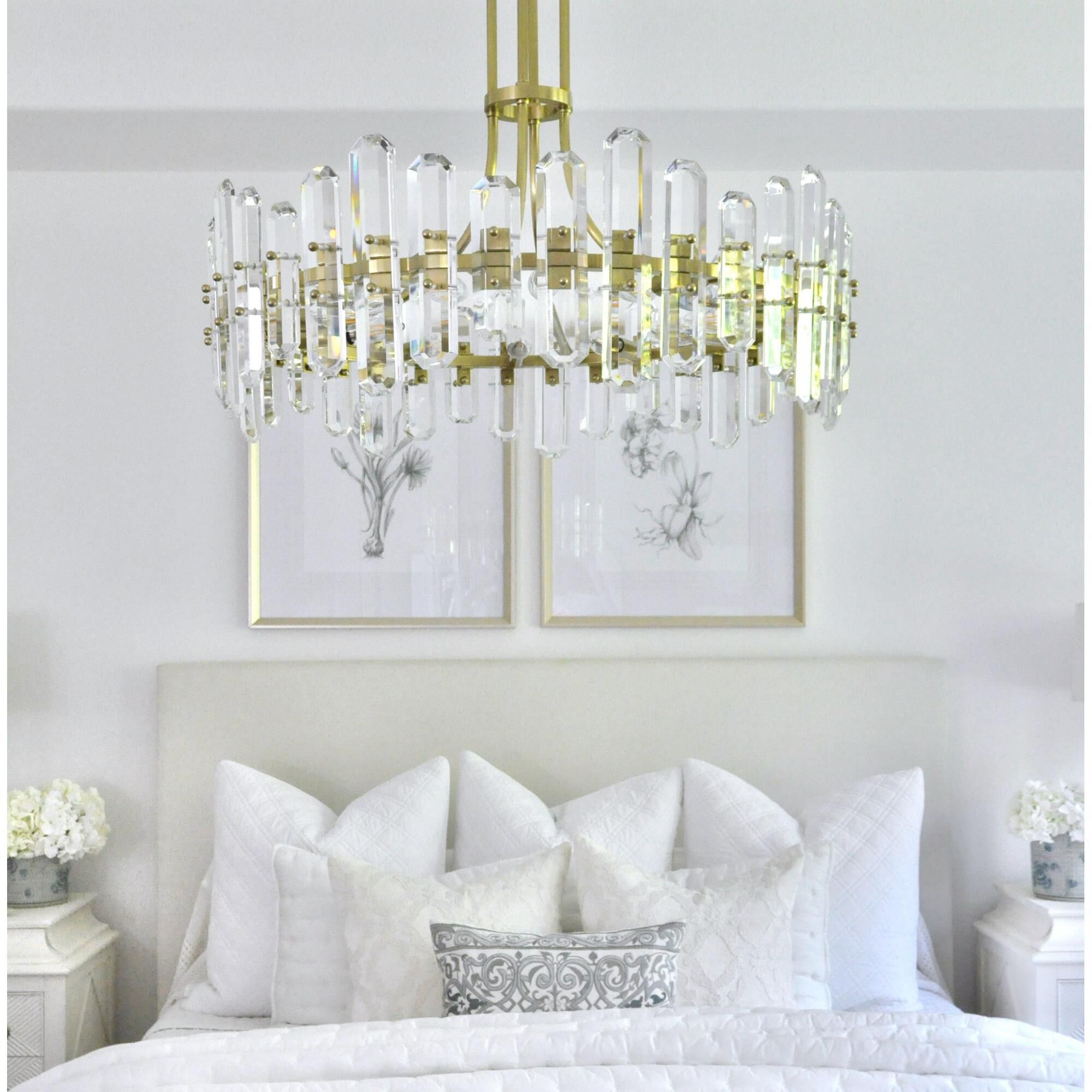 Bolton 31 Inch 12 Light Chandelier by Crystorama