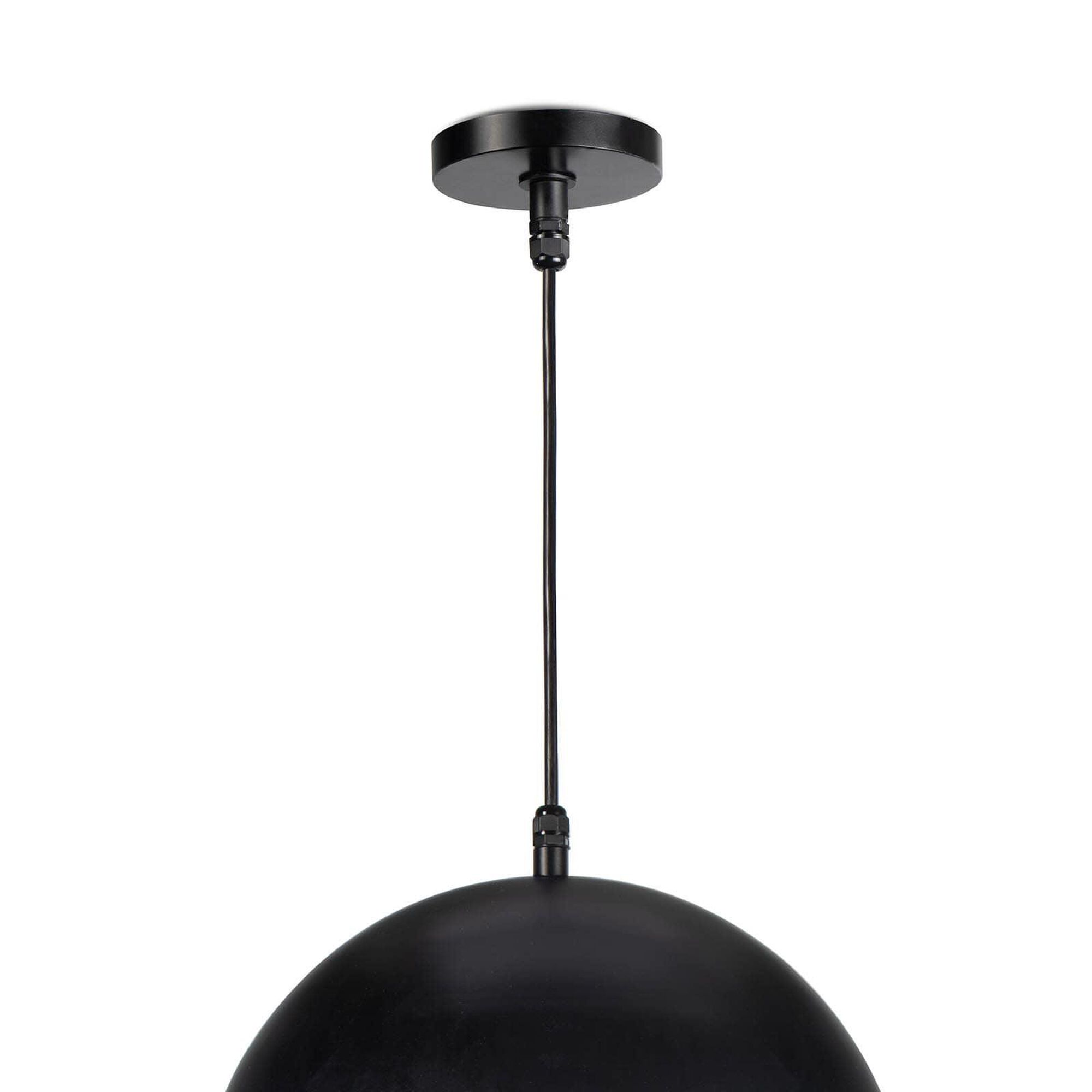 Shown in Black finish