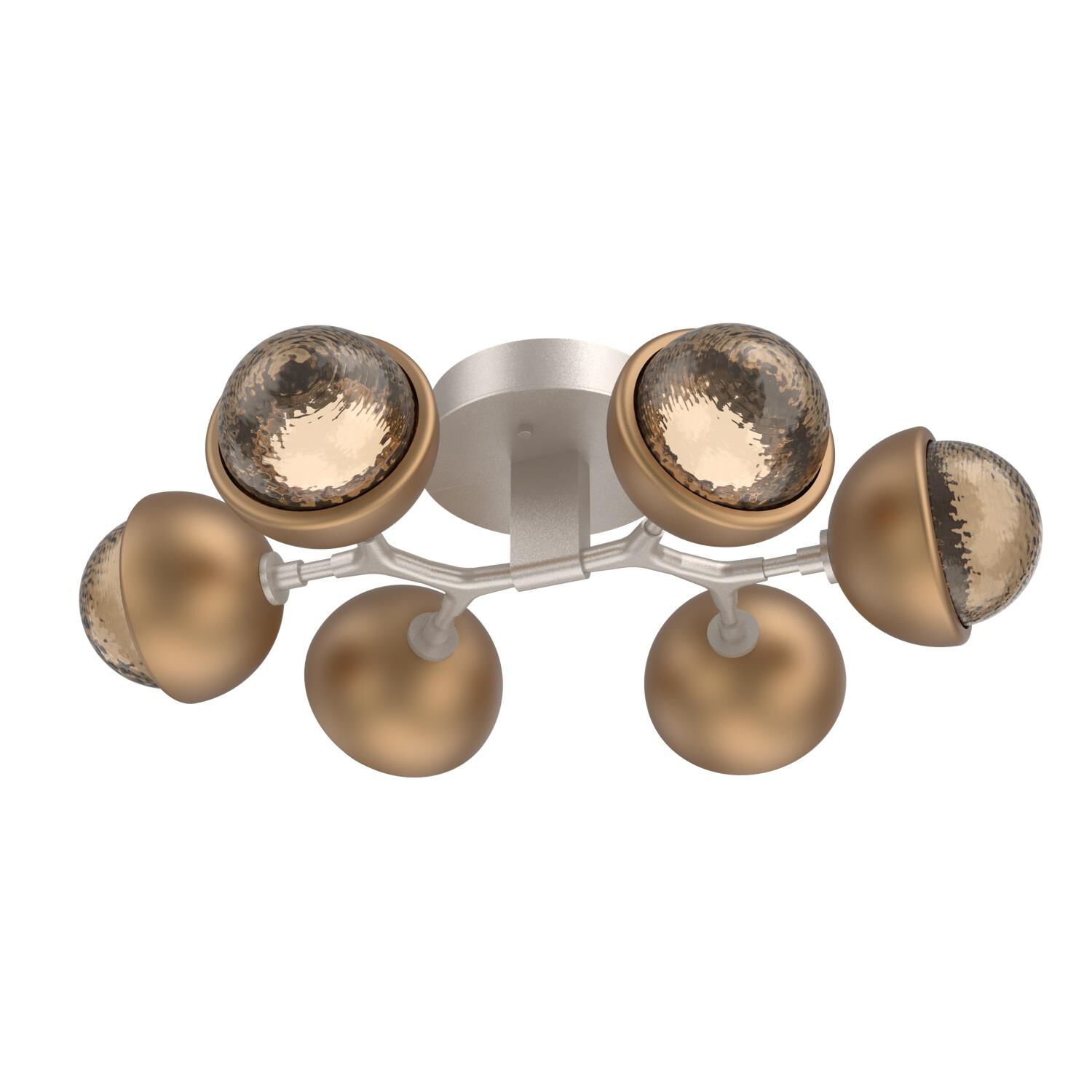 Levi Wilson Cabochon 27 Inch Flush Mount by Hammerton Studio