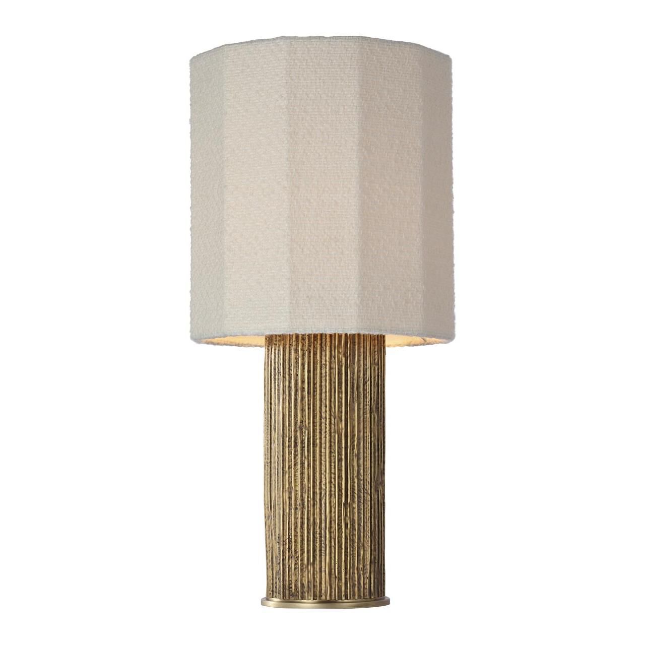 Shown in Ridged Tombac finish and Decorative Boucle shade