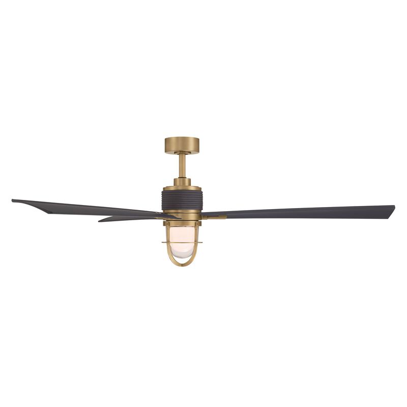 Nauticus 65 Inch Ceiling Fan with Light Kit by Minka Aire