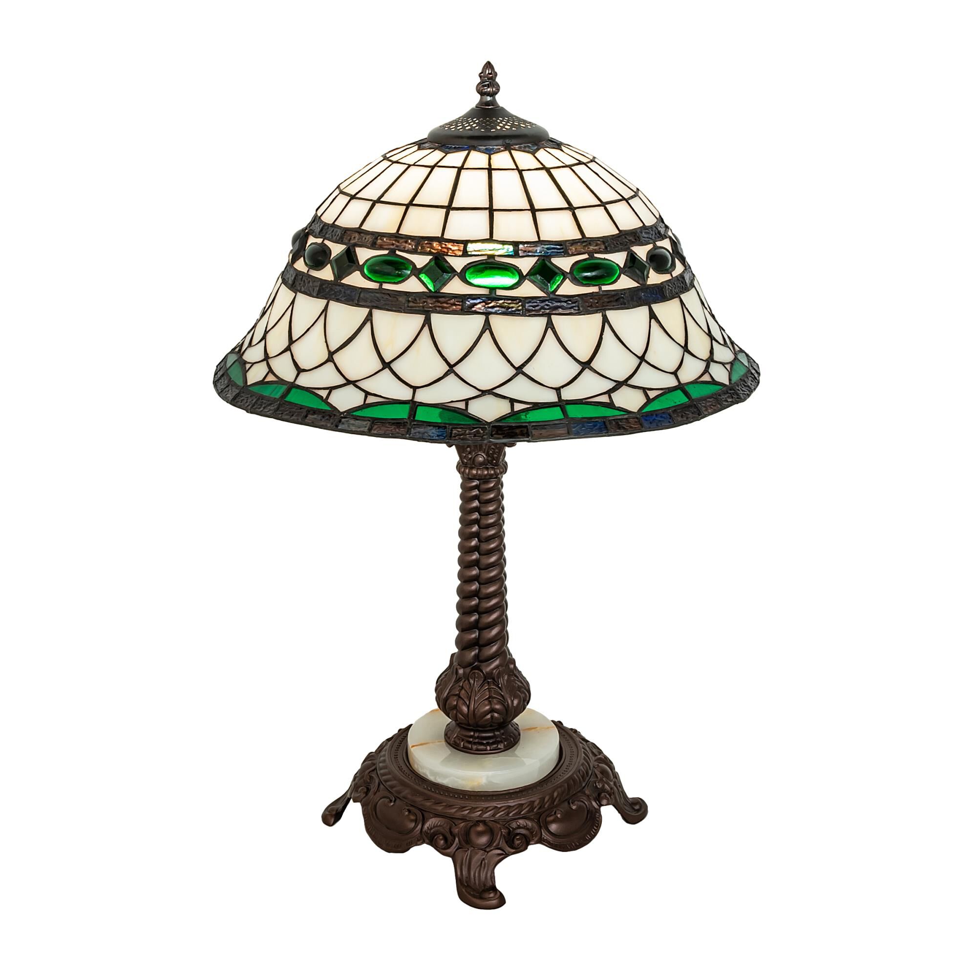 Tiffany Roman 23 Inch Table Lamp by Meyda Lighting