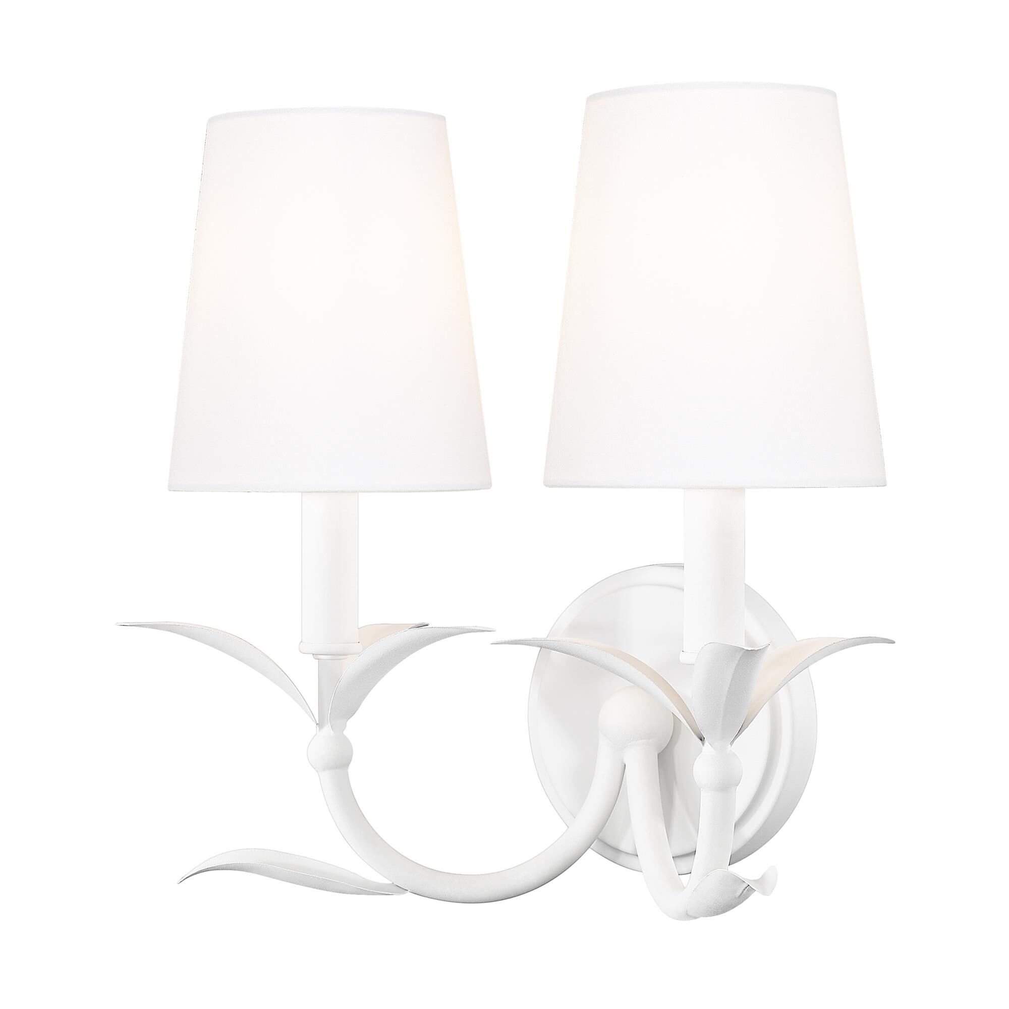 Shown in Textured White finish and White glass