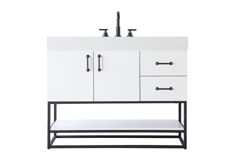 Caroline 42 Inch Bath Vanity by Elegant Dcor