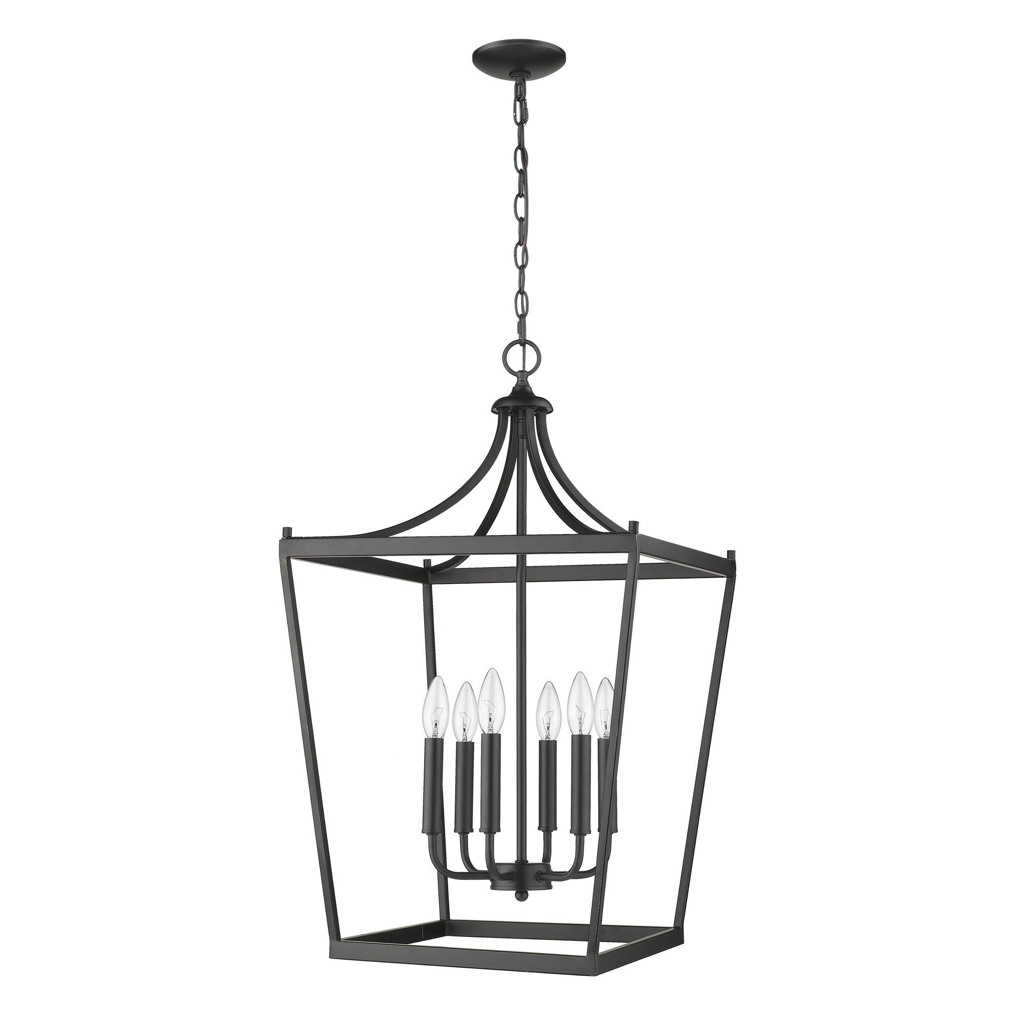 Shown in Matte Black finish and -- glass and -- shade