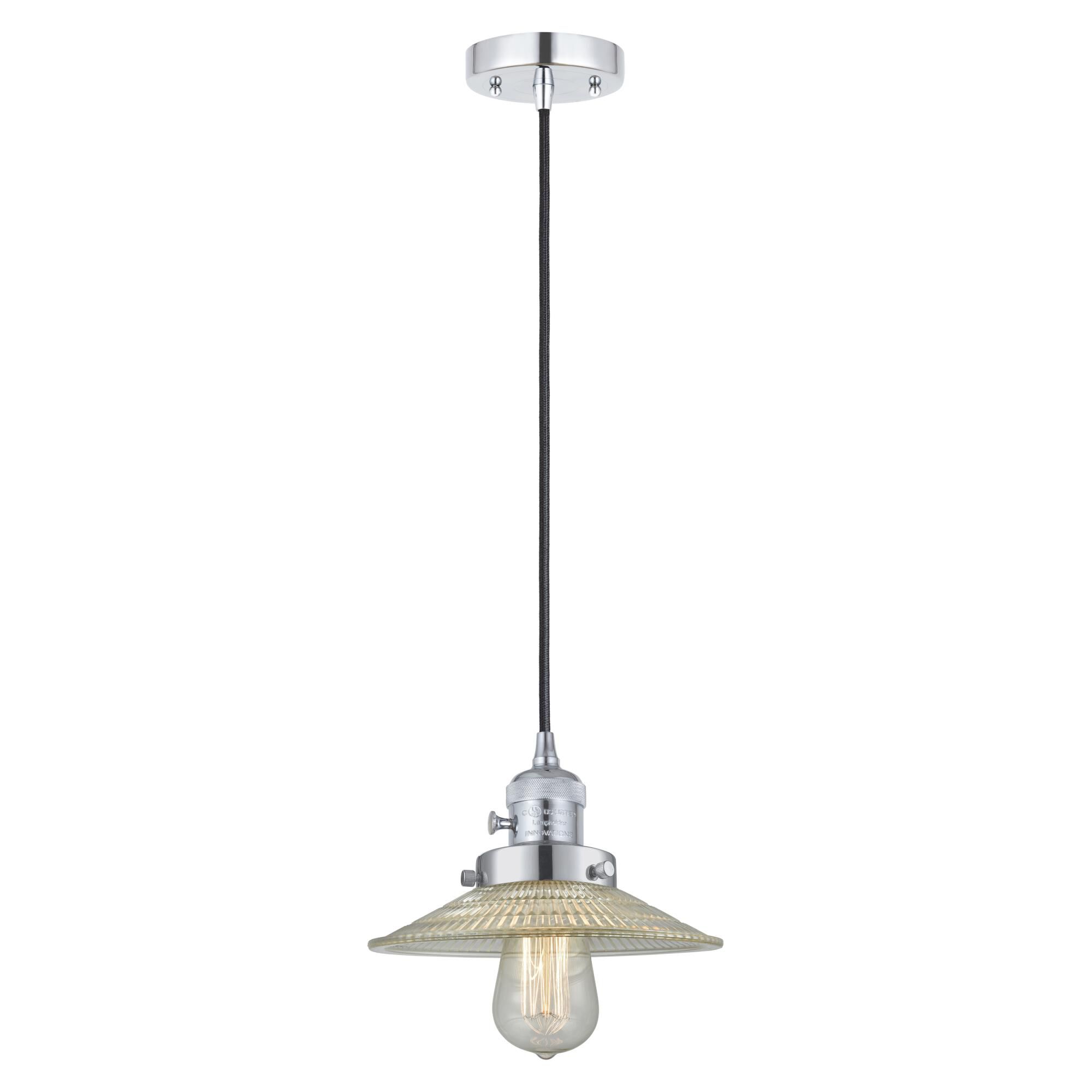 Bruno Marashlian Halophane Mini Pendant by Innovations Lighting