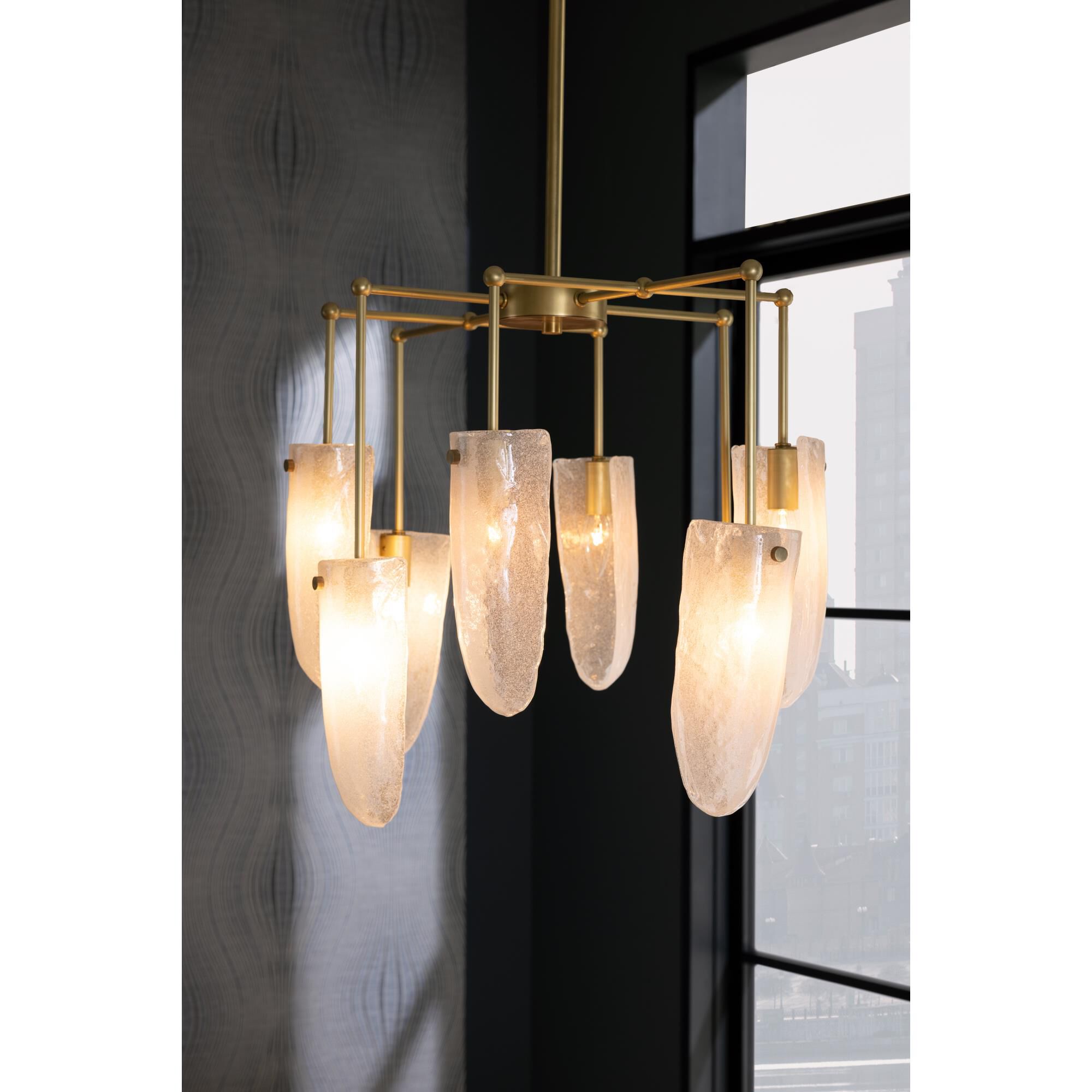 Valeria 30 Inch 8 Light Chandelier by Arteriors Home
