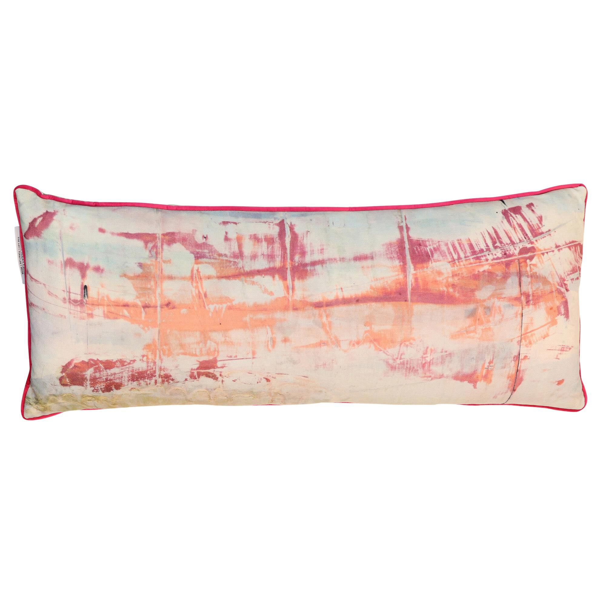 Austin Allen James Abstract Blaze 36 Inch Decorative Pillow by Stylecraft