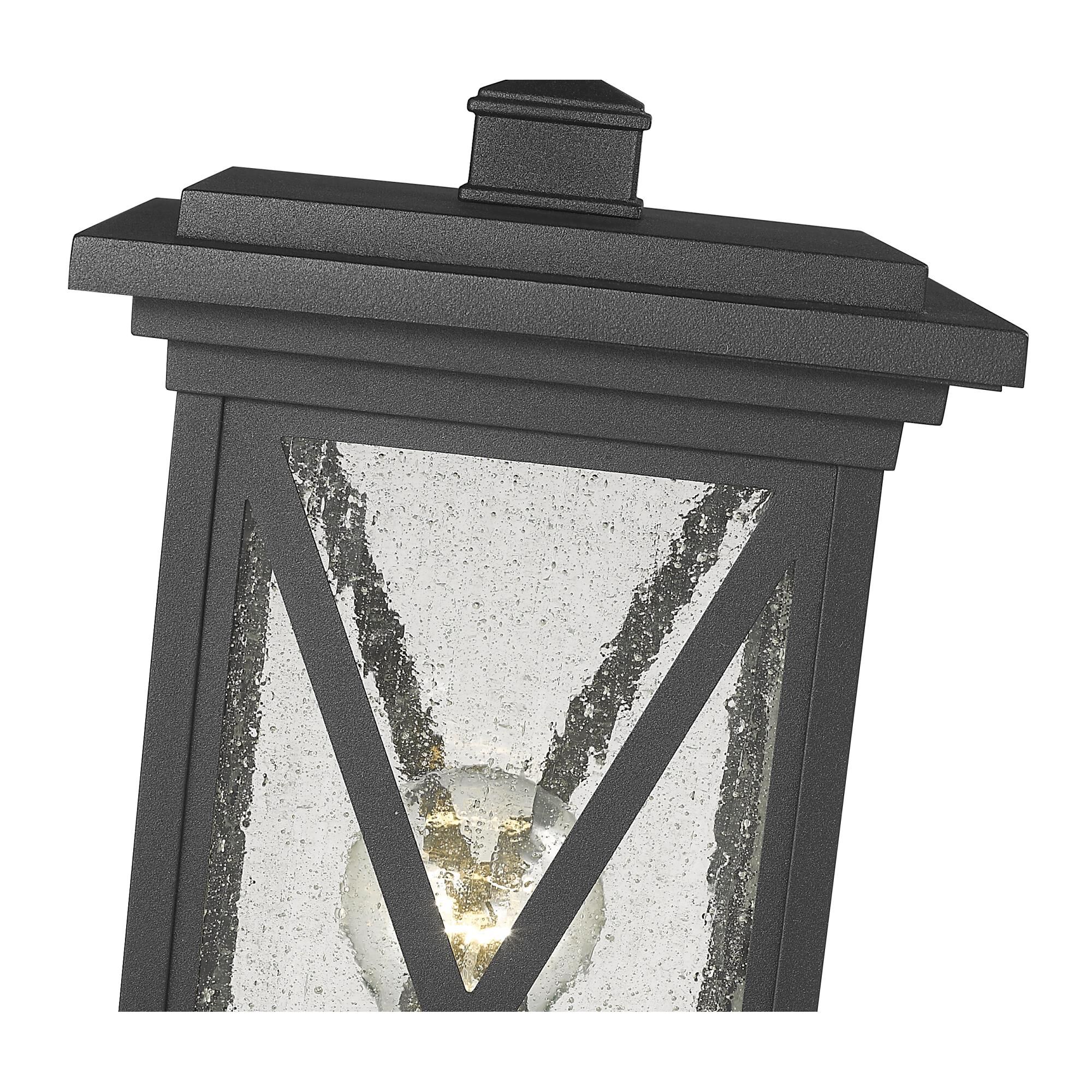 Z-Lite Brookside 15 Inch Tall Outdoor Post Lamp