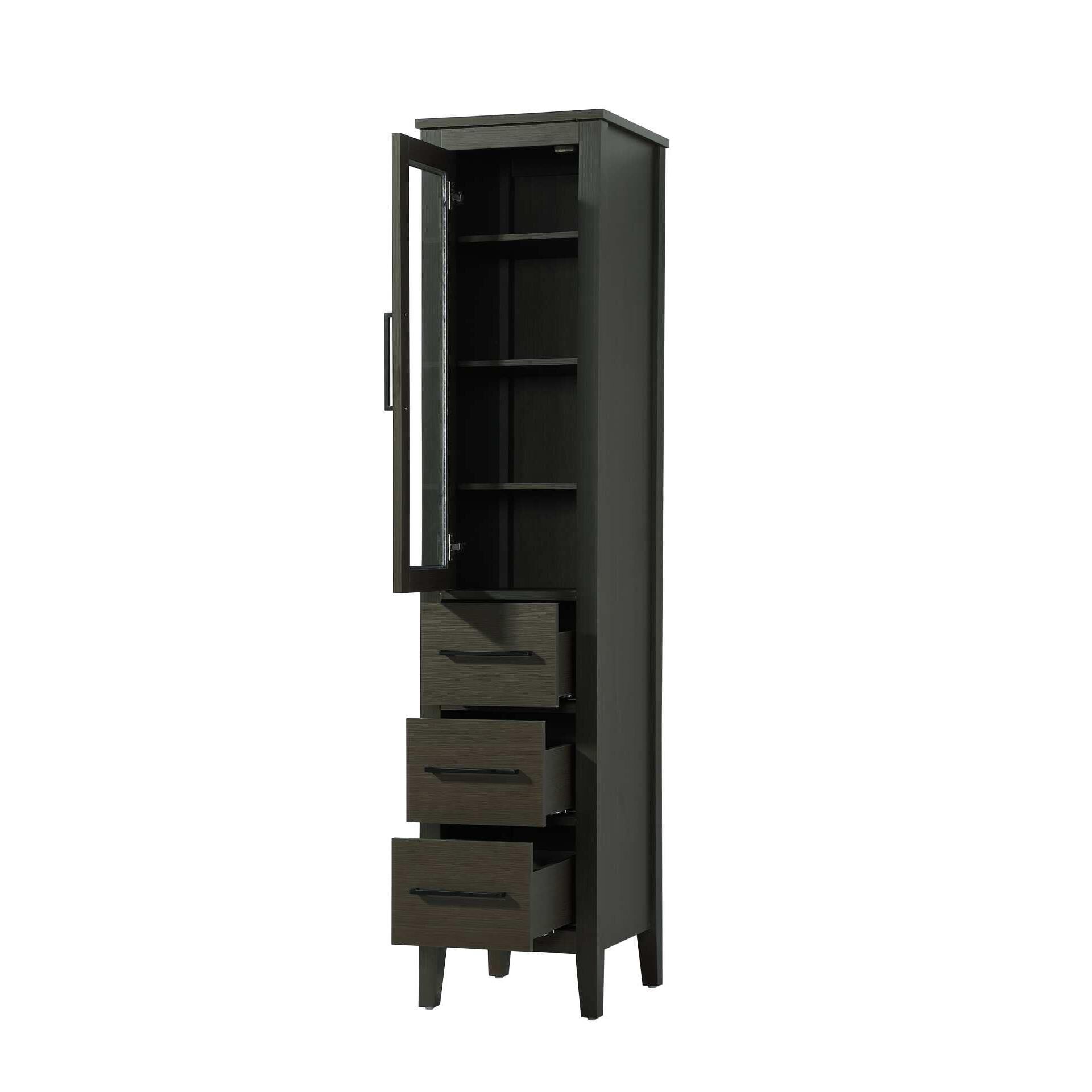 Millie 72 Inch Storage Cabinet by Elegant Decor