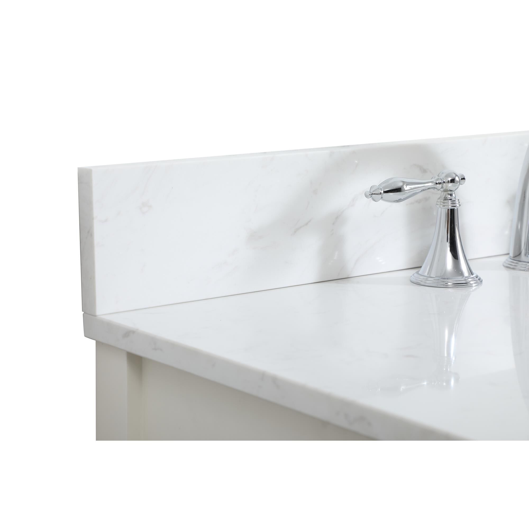 Shown in White finish