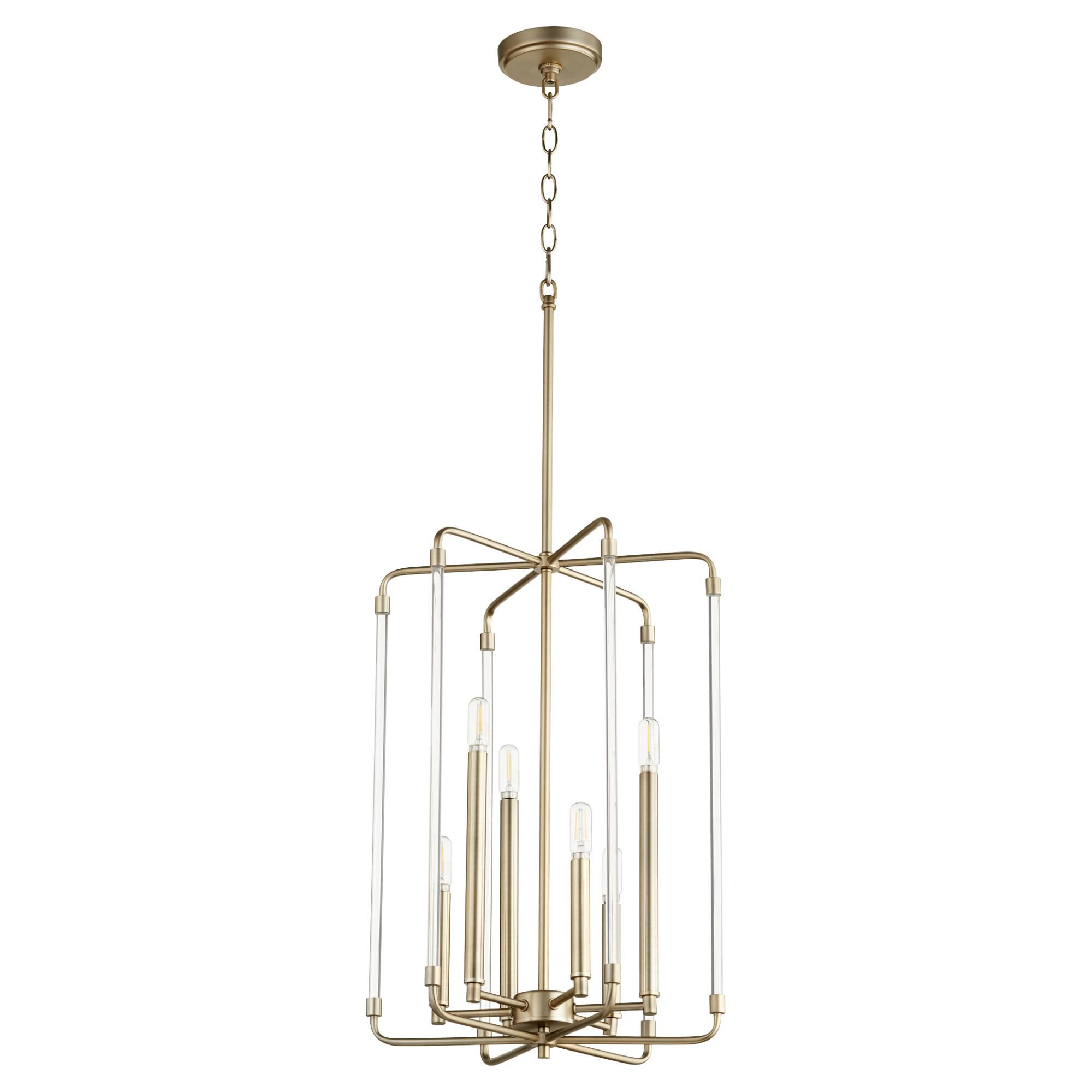 Optic 16 Inch Cage Pendant by Quorum International