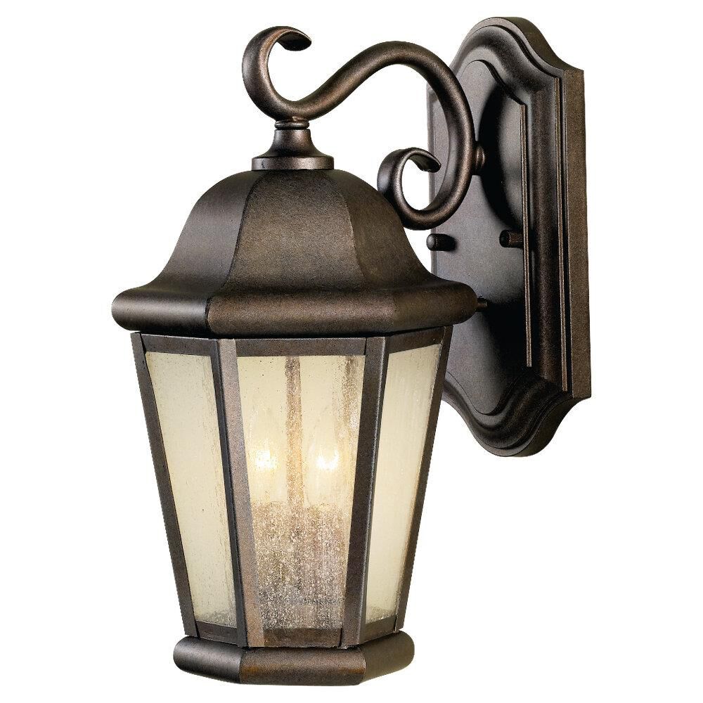 Martinsville 14 Inch Tall 2 Light Outdoor Wall Light by Generation Lighting