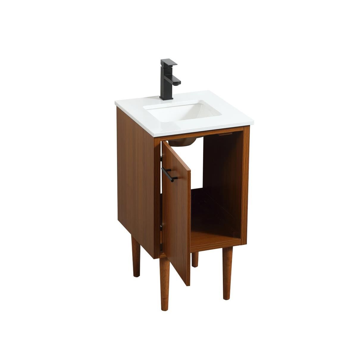 Shown in Teak finish