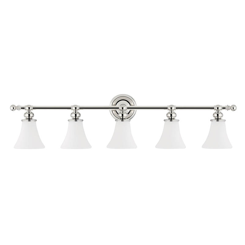 Weston 43 Inch 5 Light Bath Vanity Light by Hudson Valley Lighting