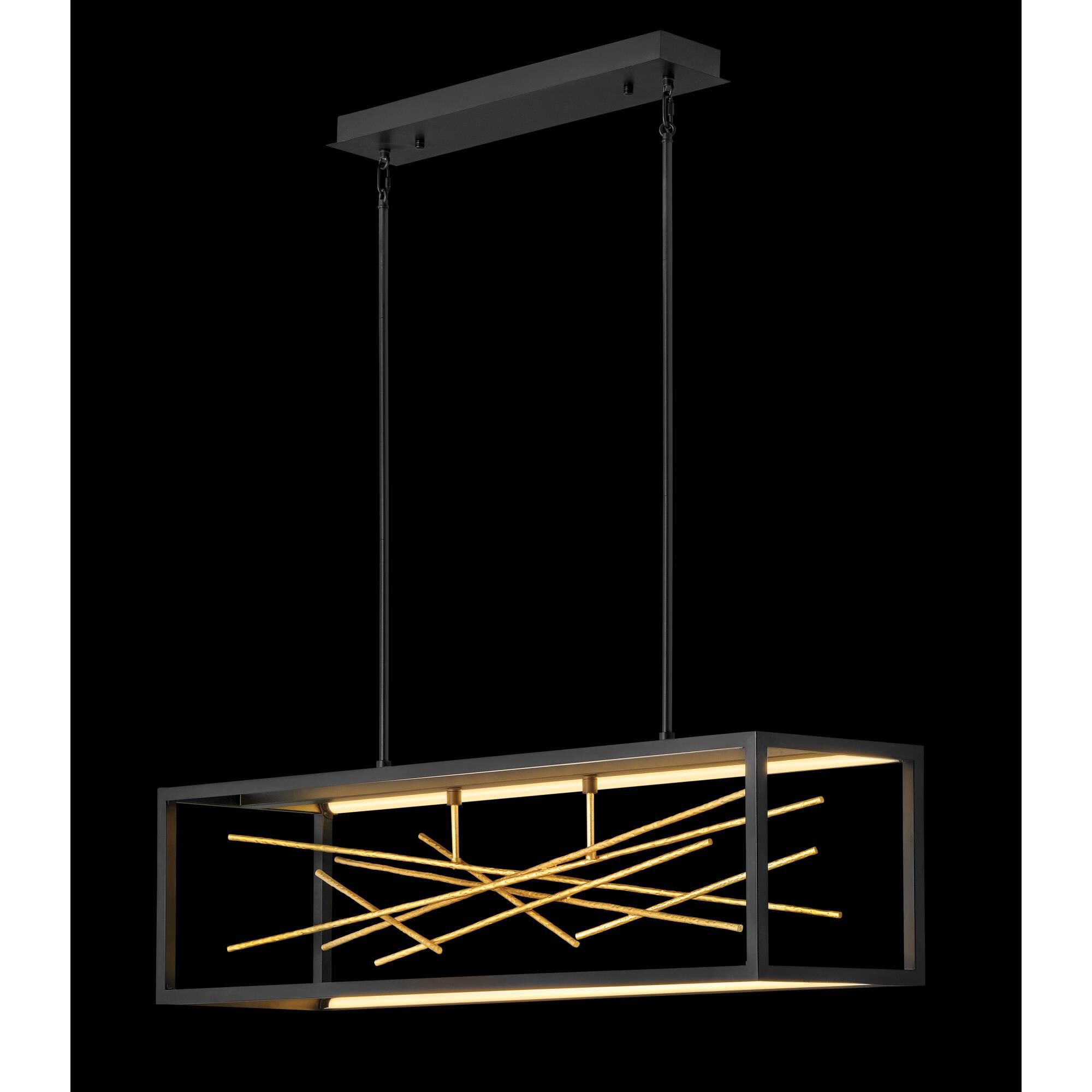 Styx 45 Inch 1 Light LED Linear Suspension Light by Fredrick Ramond