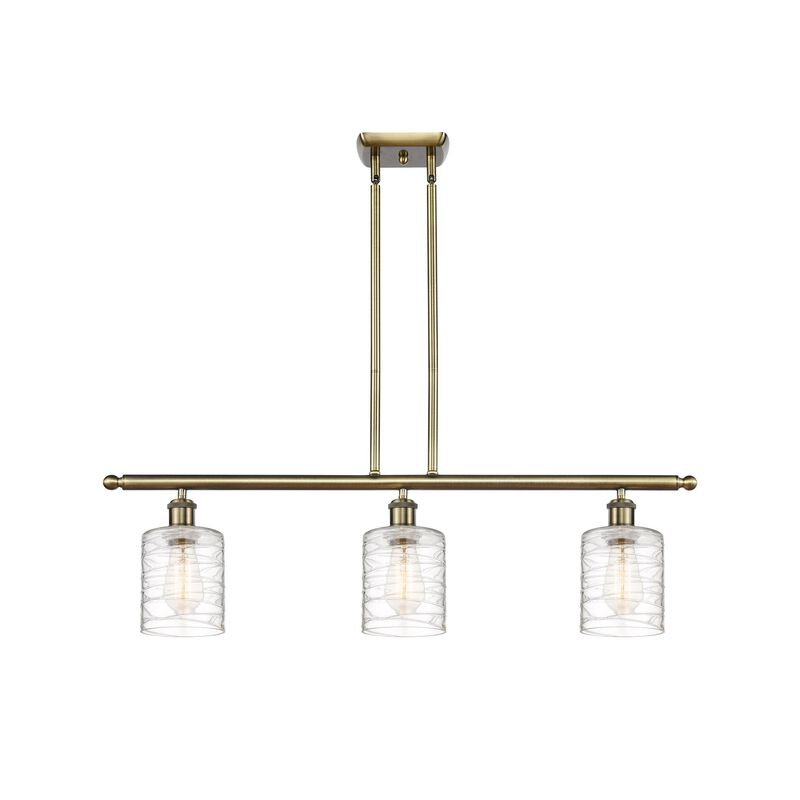 Bruno Marashlian Cobbleskill 36 Inch 3 Light Linear Suspension Light by Innovations Lighting