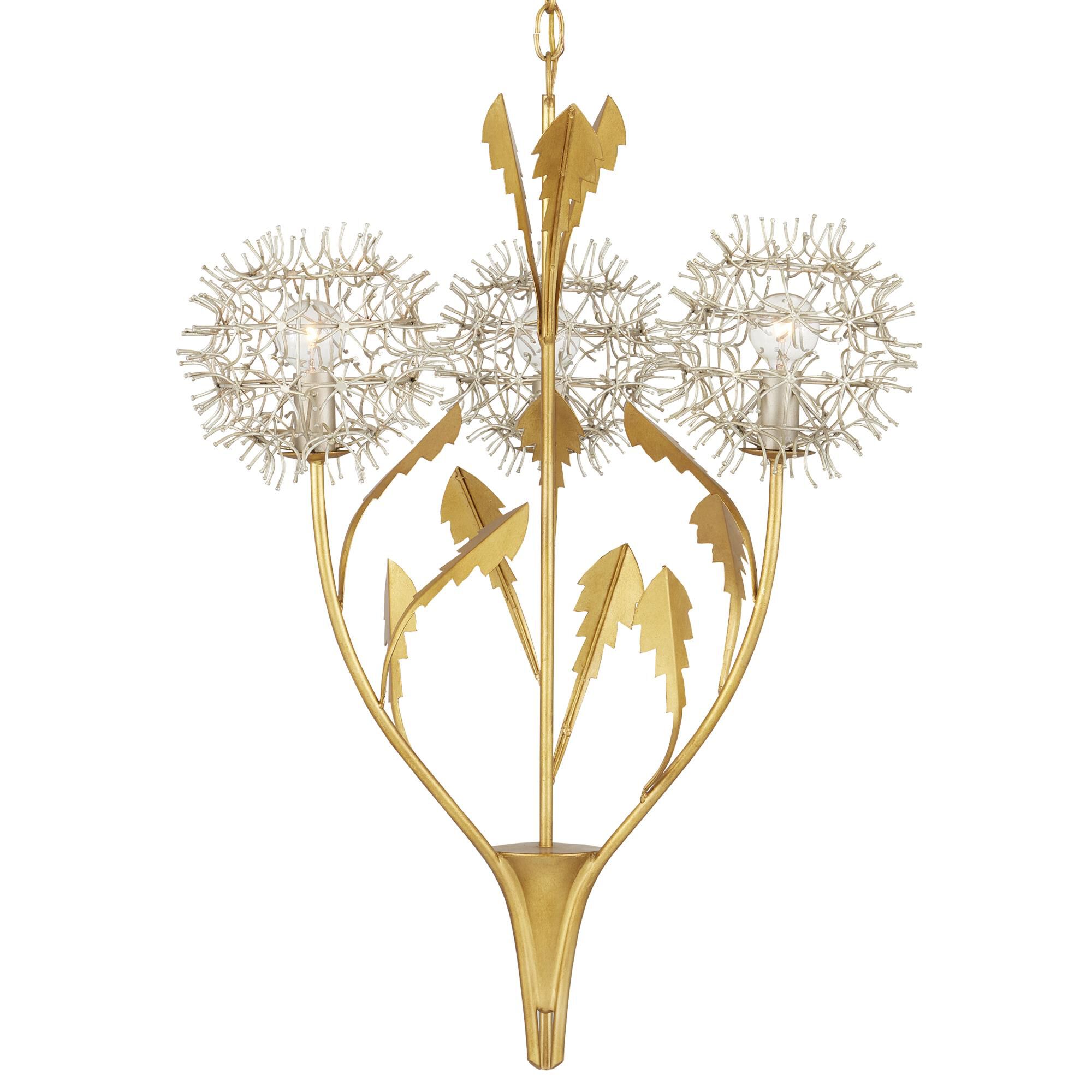 Dandelion 22 Inch Large Pendant by Currey and Company