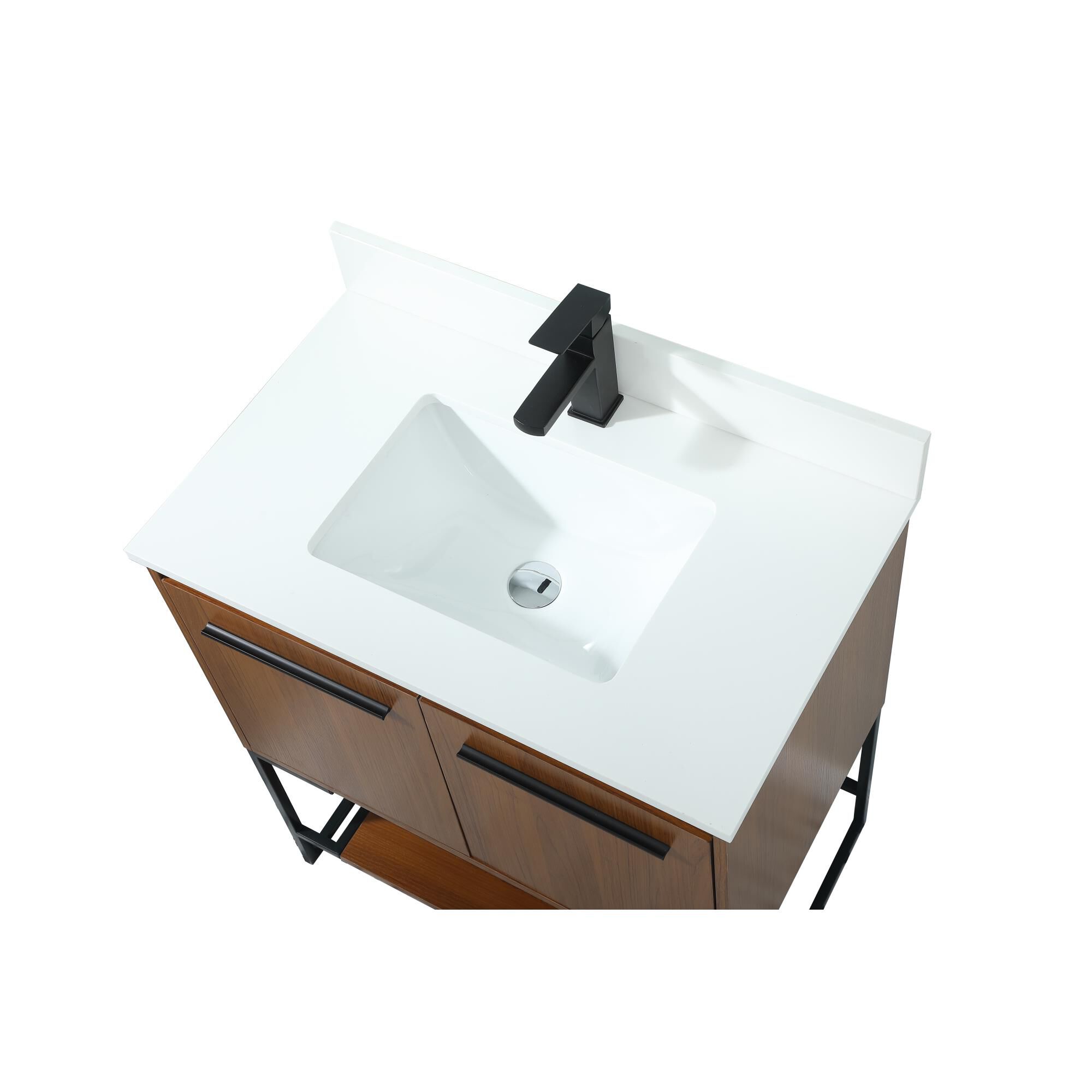 Shown in Teak finish