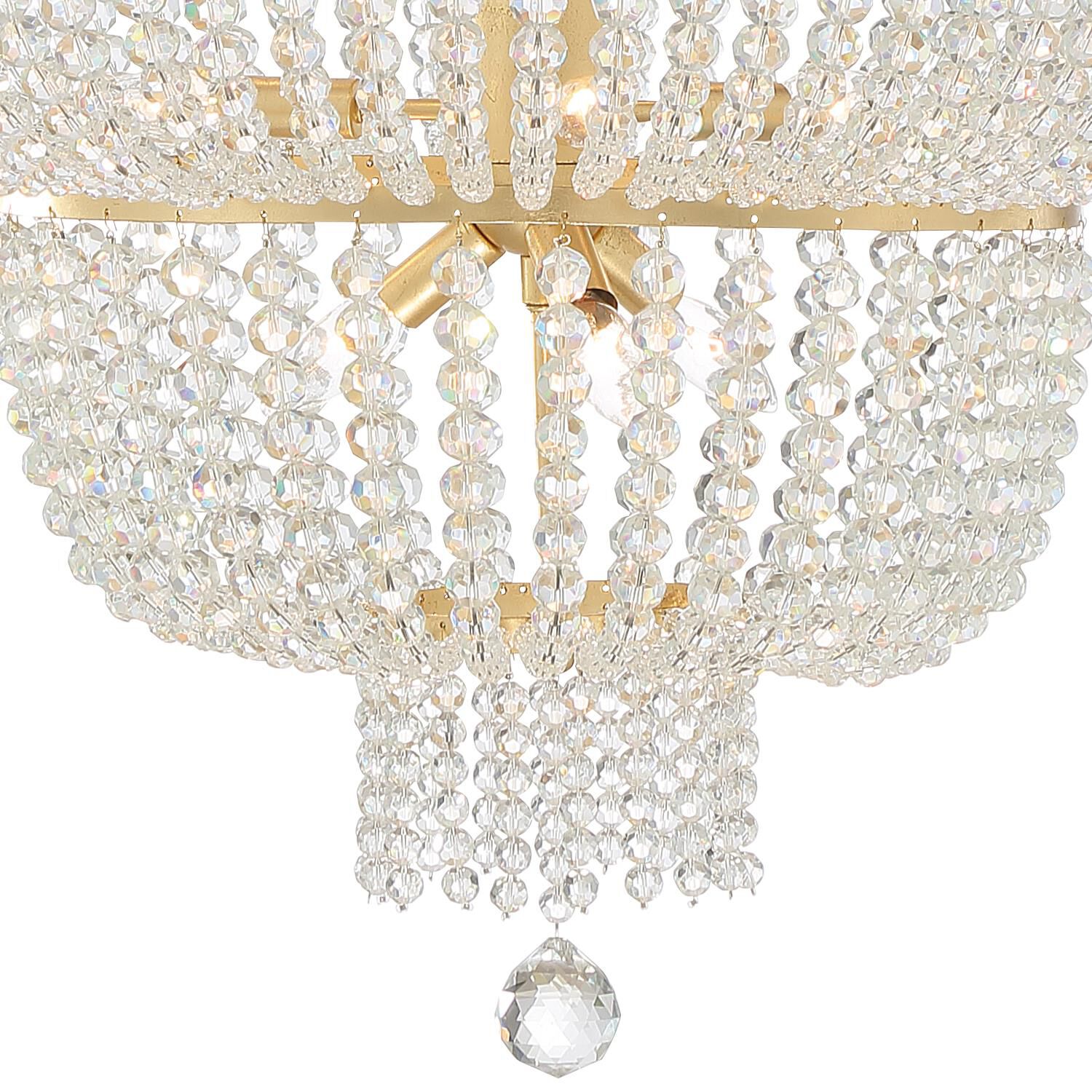 Rylee 32 Inch 12 Light Chandelier by Crystorama